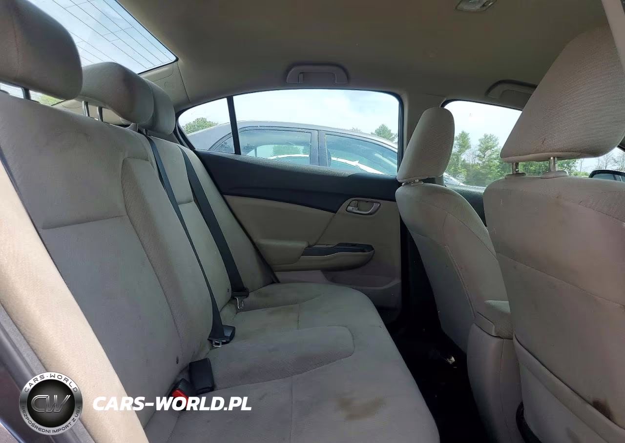 2013 Honda Civic Lx VIN:19XFB2F59DE287306 - 10
