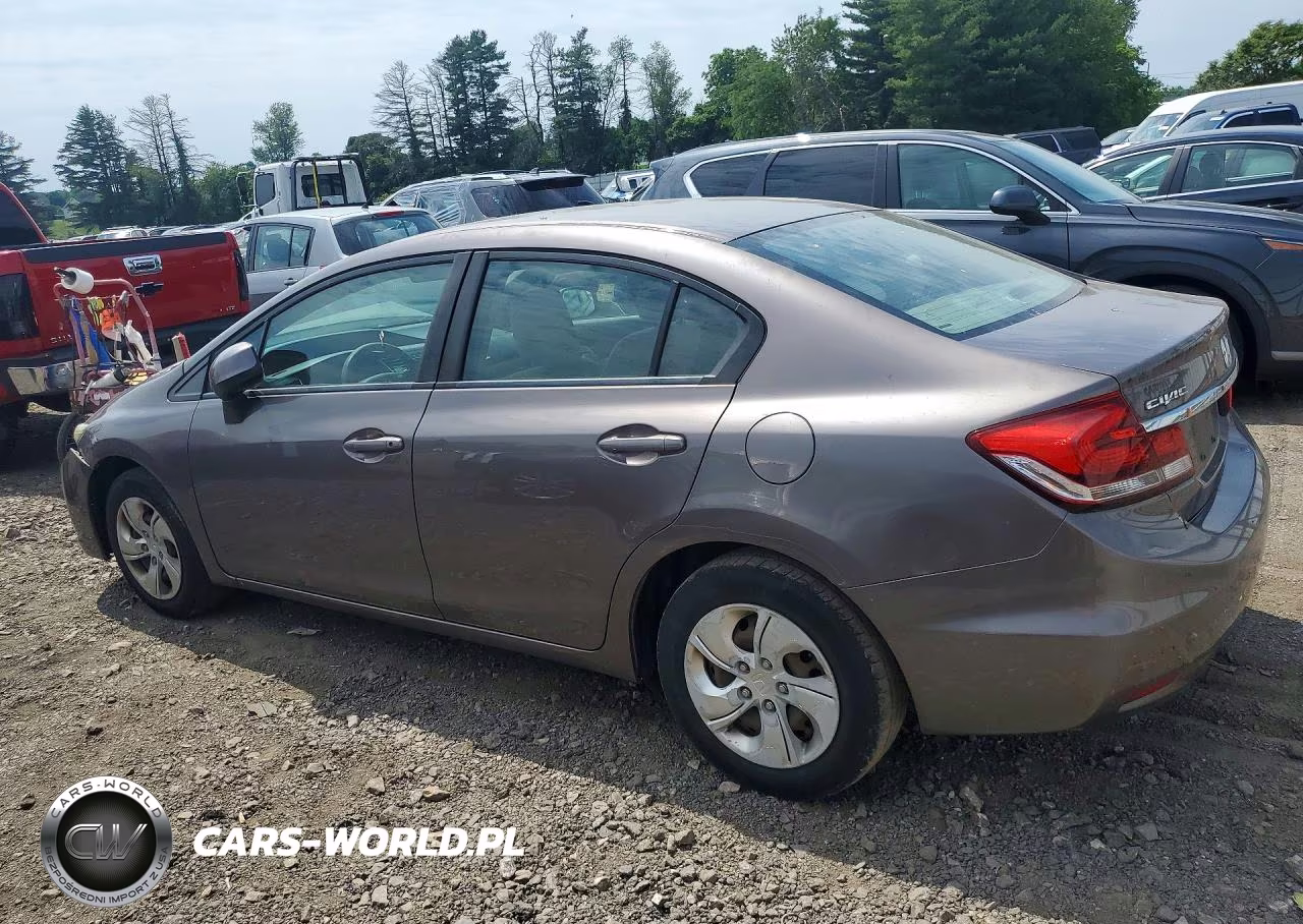 2013 Honda Civic Lx VIN:19XFB2F59DE287306 - 2