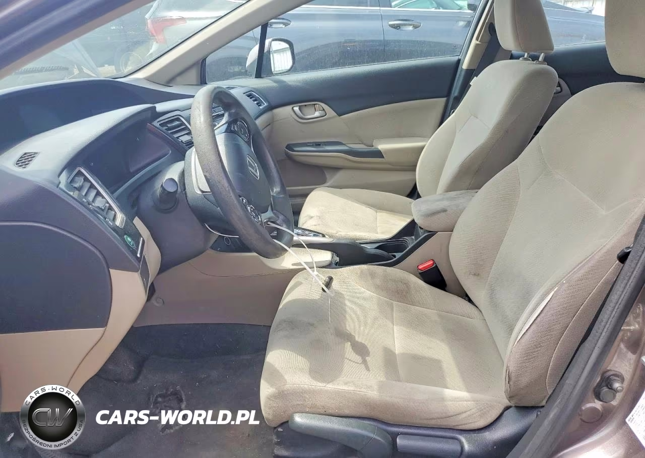 2013 Honda Civic Lx VIN:19XFB2F59DE287306 - 7