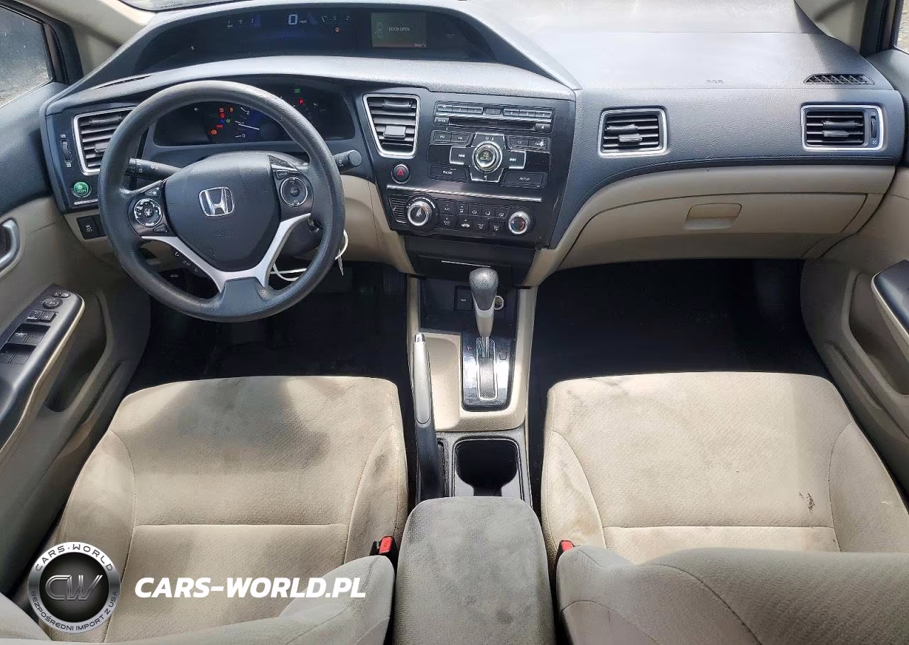 2013 Honda Civic Lx VIN:19XFB2F59DE287306 - 8