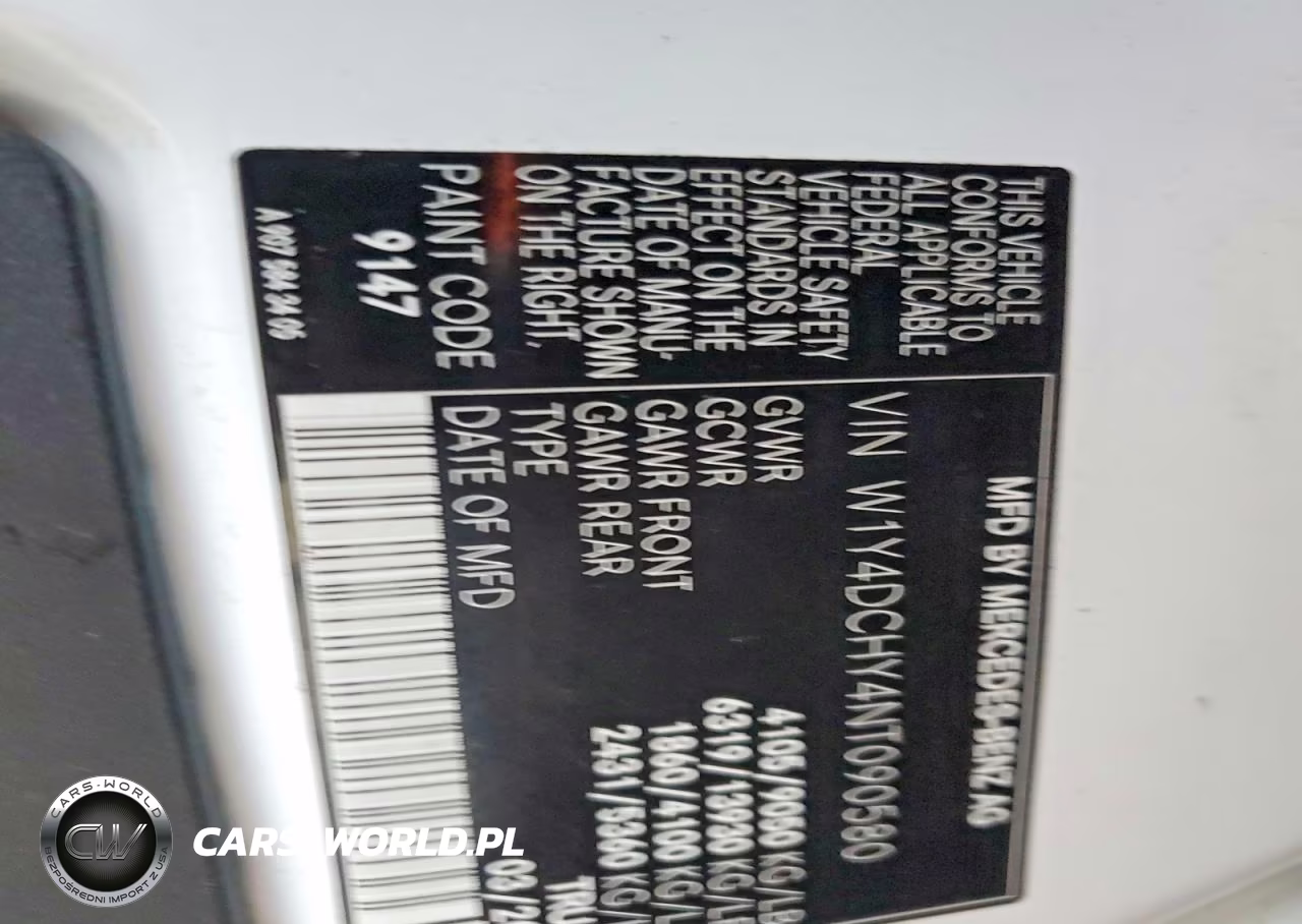 2022 Mercedes Benz Sprinter 2500 VIN:W1Y4DCHY4NT090580 - 12