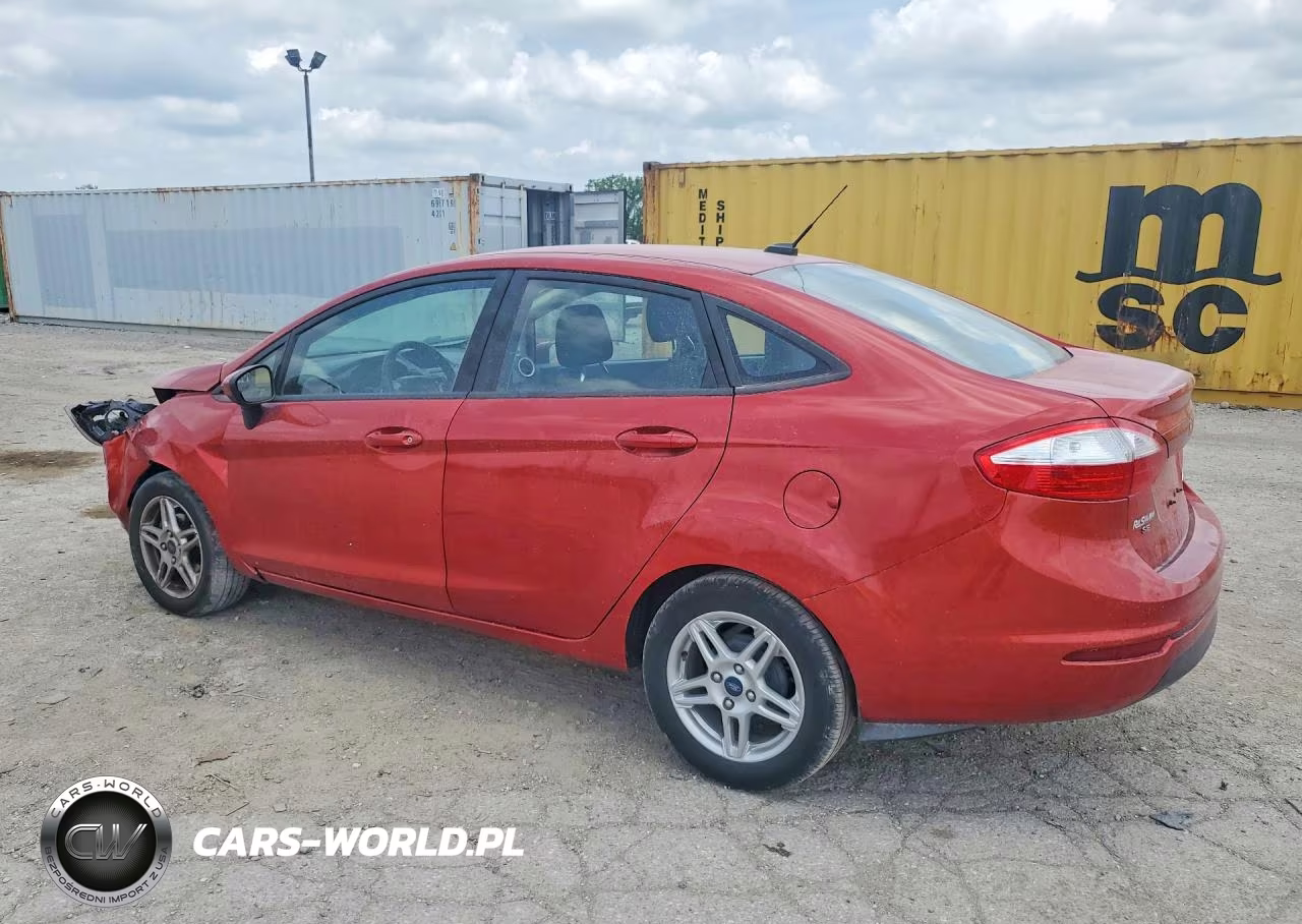 2019 Ford Fiesta Se VIN:3FADP4BJ9KM101392 - 2