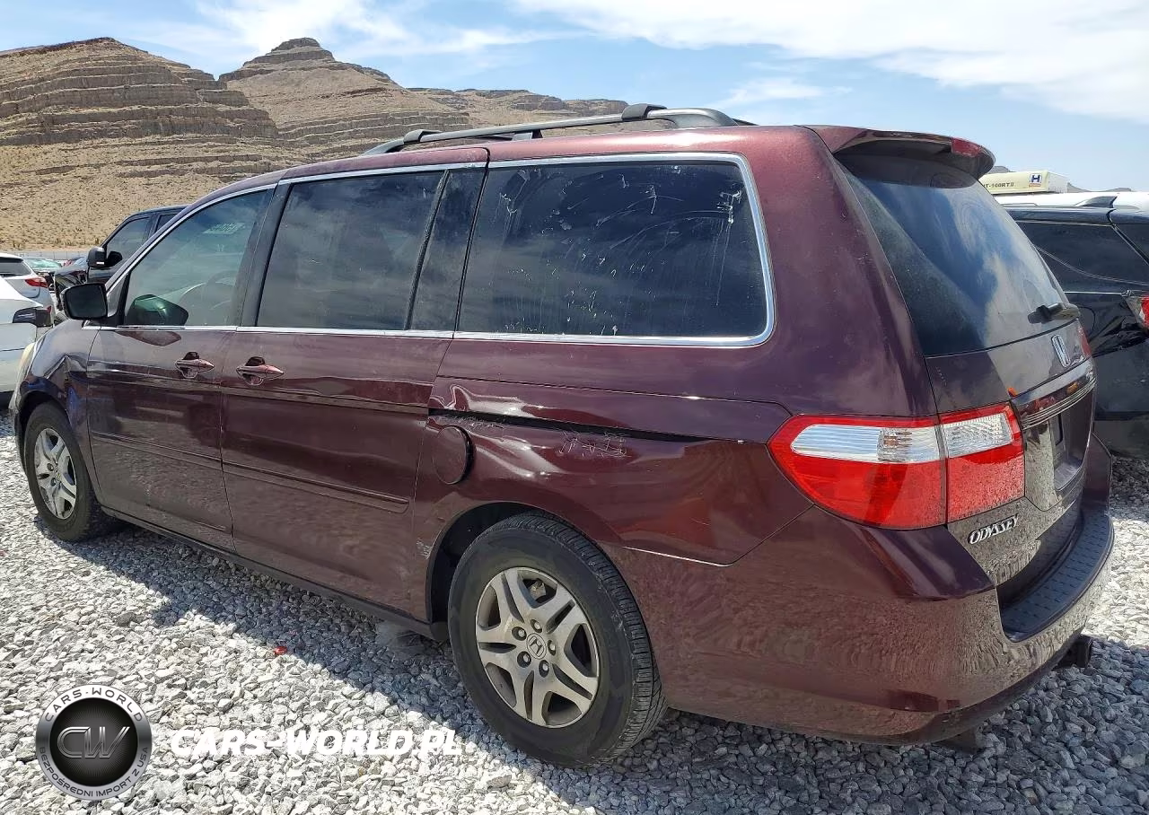 2007 Honda Odyssey Exl VIN:5FNRL38787B436978 - 2