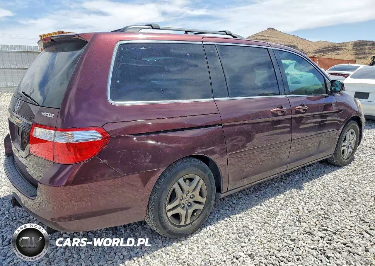 2007 Honda Odyssey Exl VIN:5FNRL38787B436978 - 3