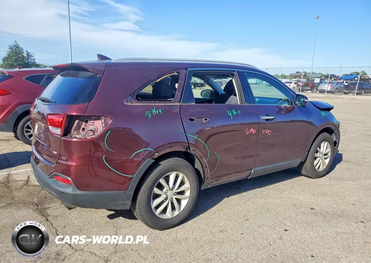 2017 Kia Sorento Lx VIN:5XYPG4A31HG193226 - 3