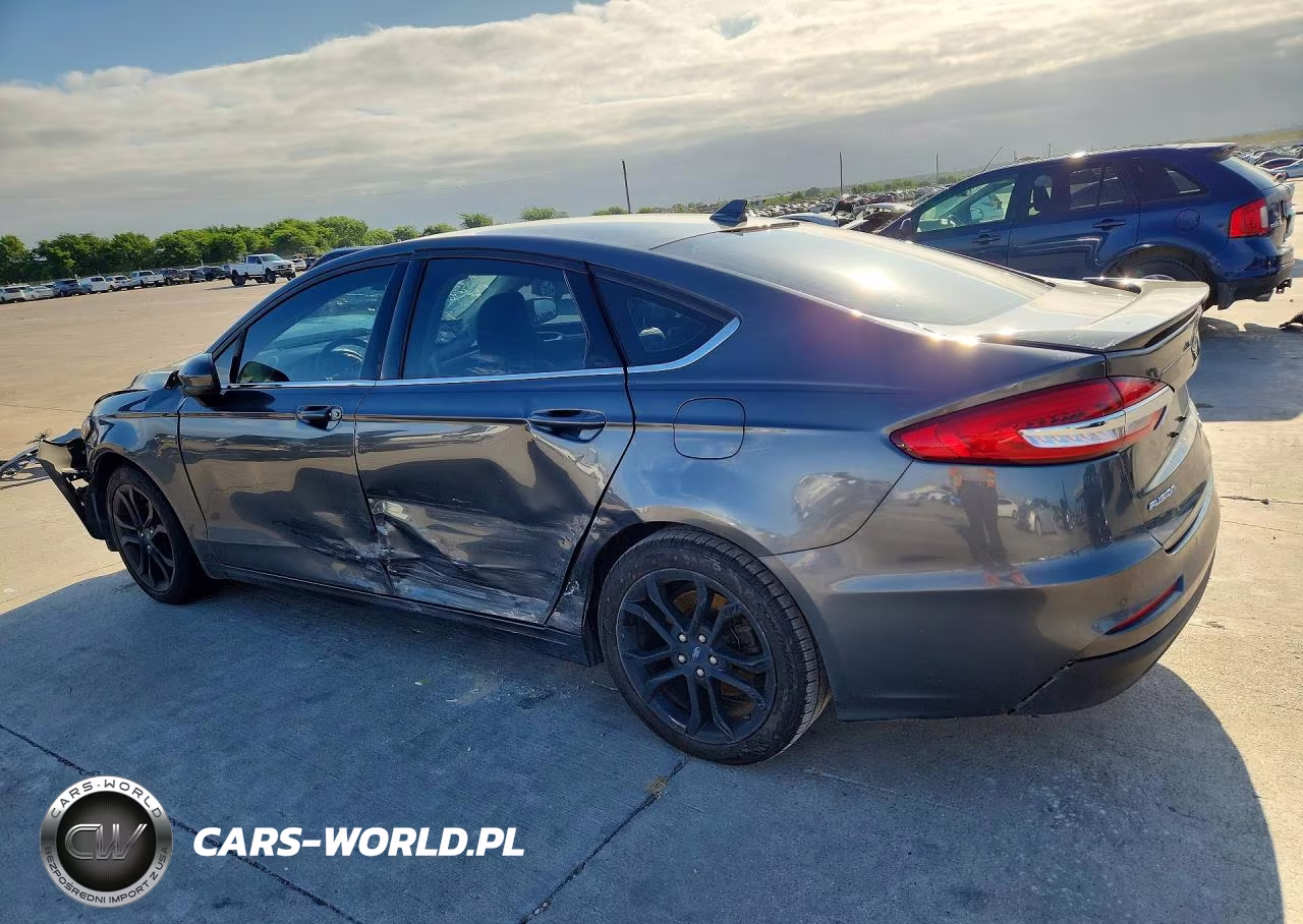 2019 Ford Fusion Se VIN:3FA6P0HD4KR133365 - 2