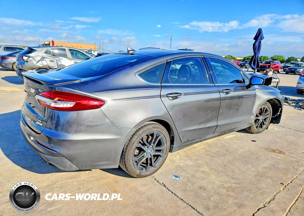 2019 Ford Fusion Se VIN:3FA6P0HD4KR133365 - 3