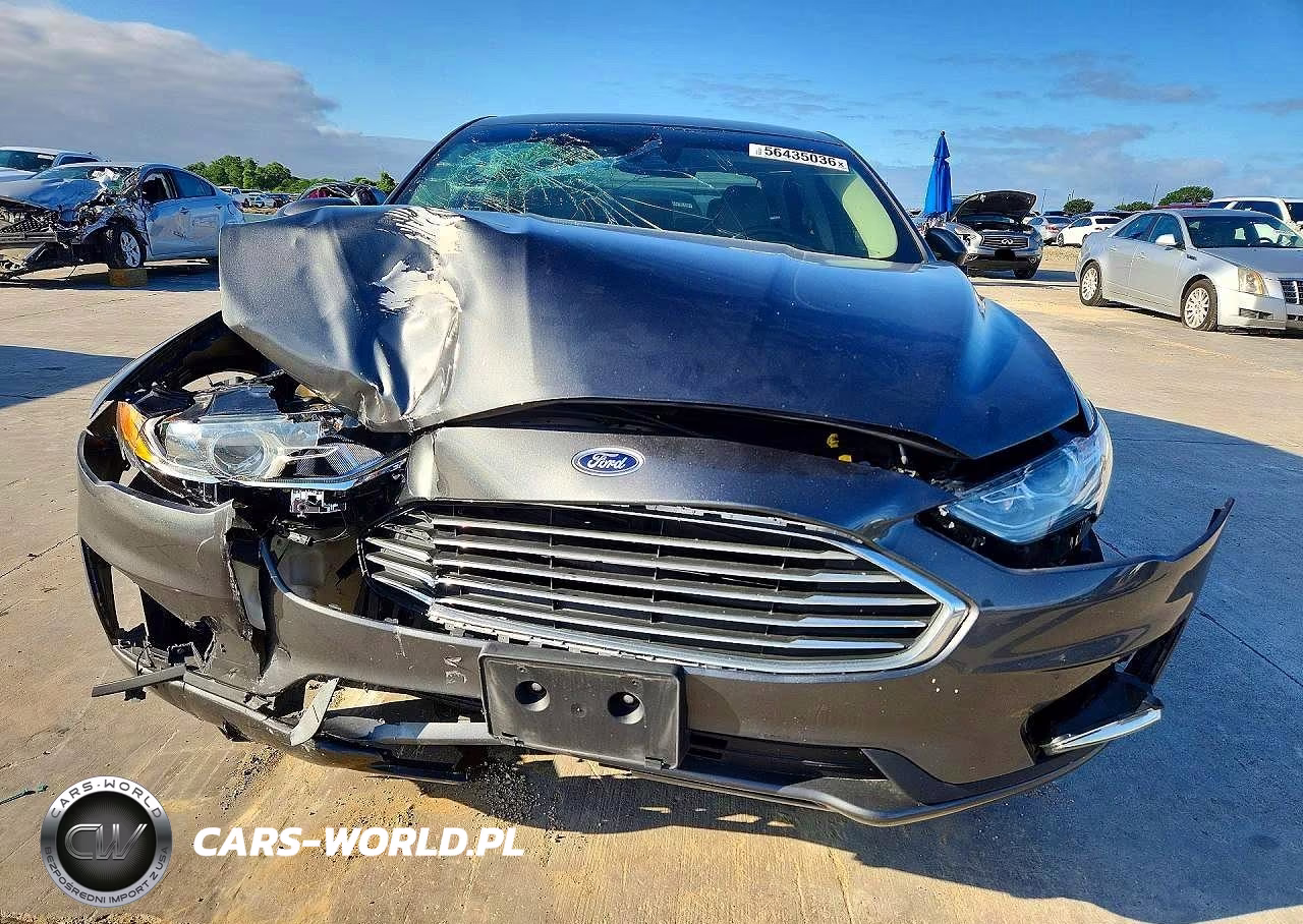 2019 Ford Fusion Se VIN:3FA6P0HD4KR133365 - 5