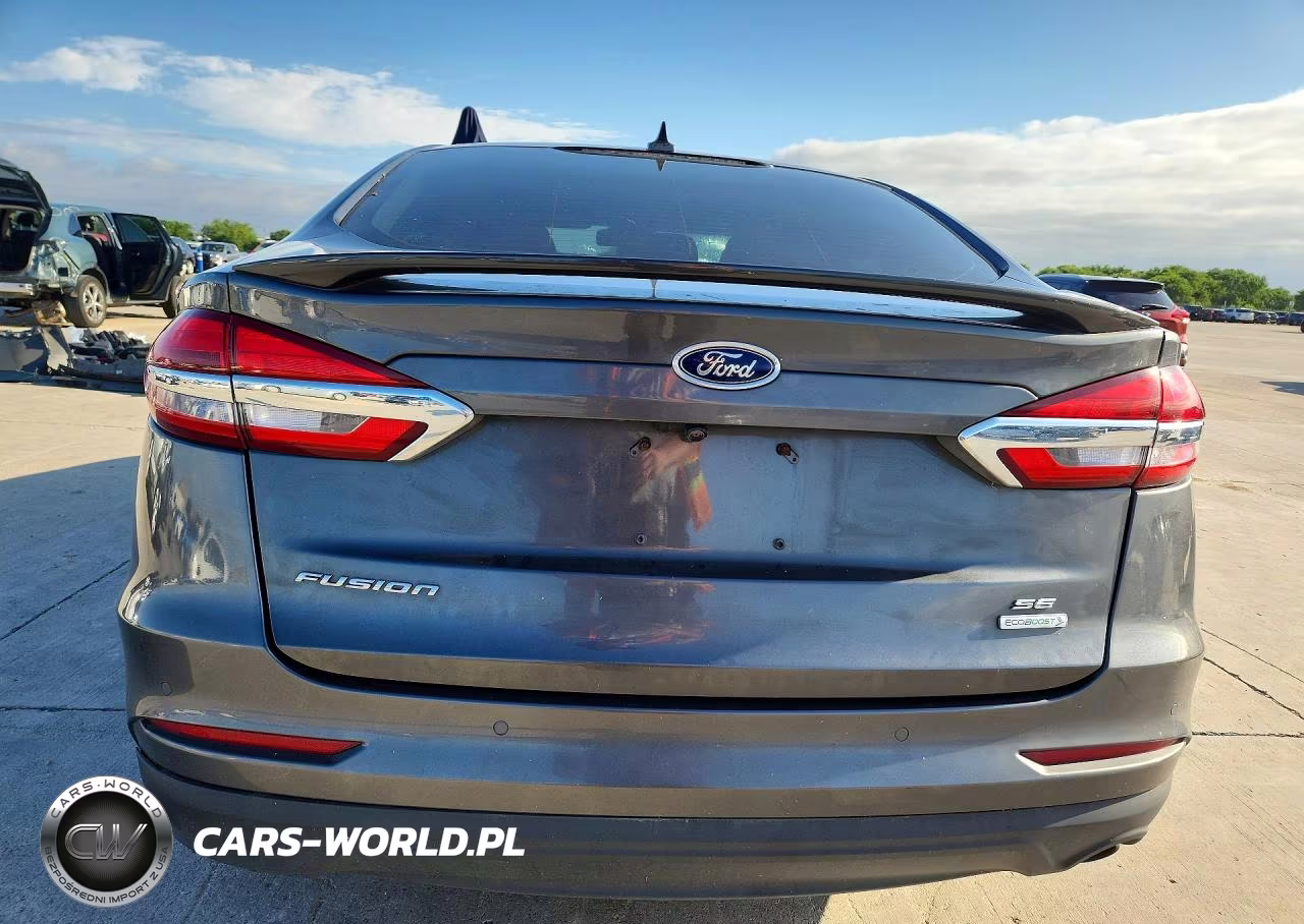 2019 Ford Fusion Se VIN:3FA6P0HD4KR133365 - 6