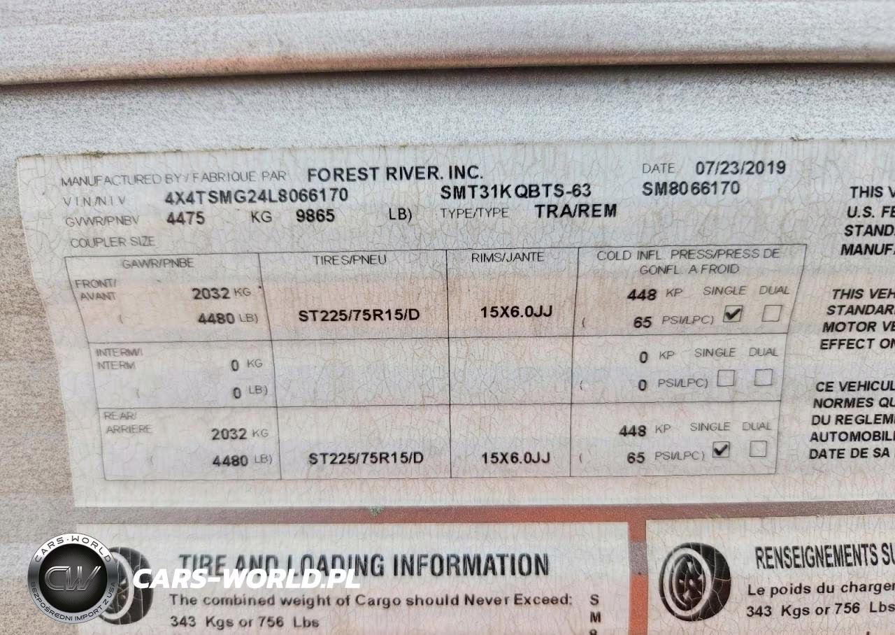 2020 Forest River Salem Camper VIN:4X4TSMG24L8066170 - 10