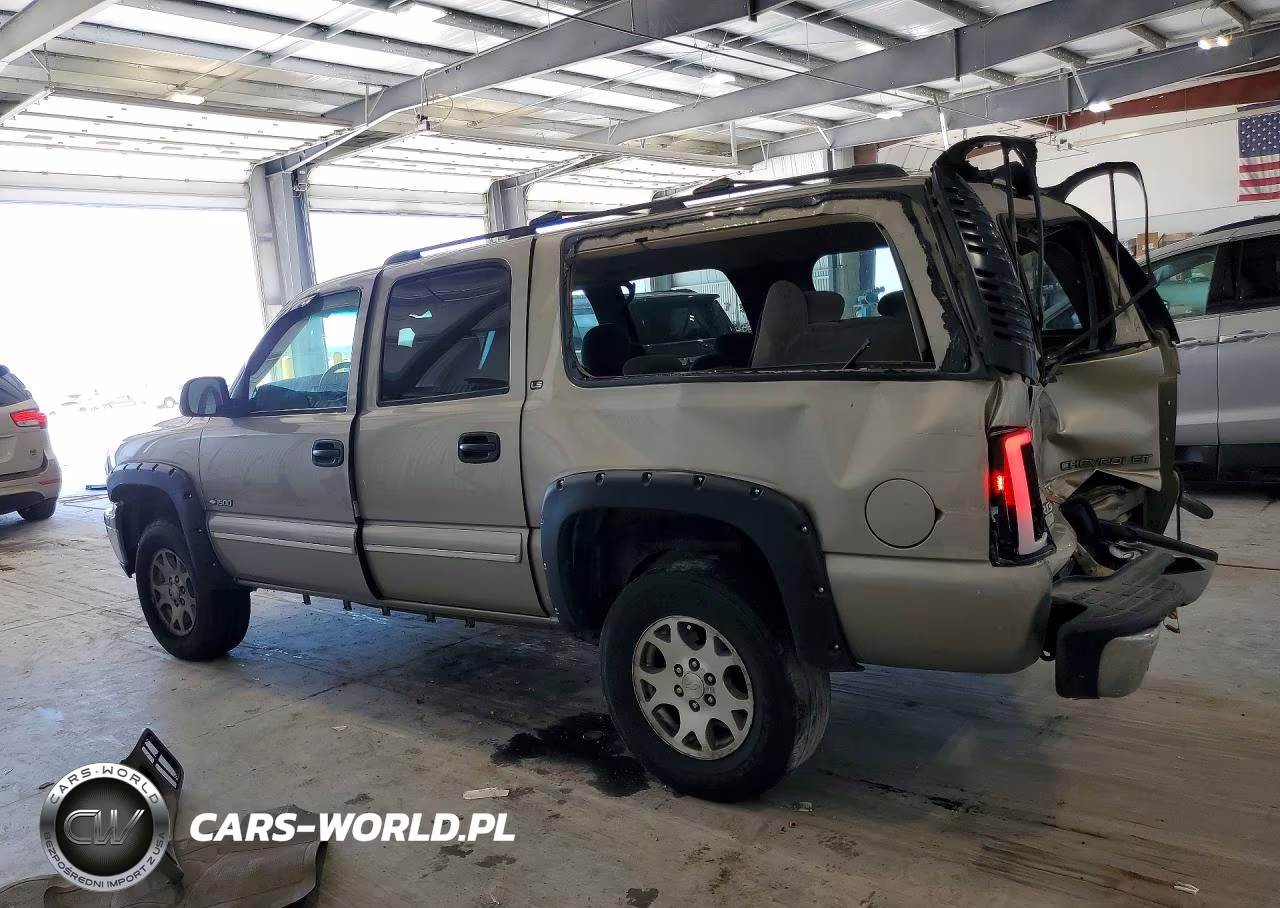 2000 Chevrolet Suburban K1500 VIN:3GNFK16T7YG123563 - 2