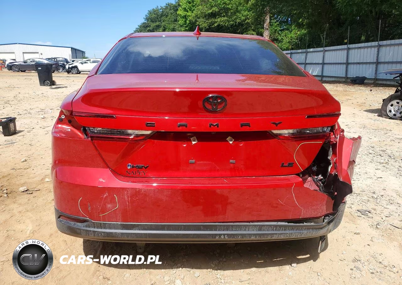2025 Toyota Camry Le VIN:4T1DAACK0SU123452 - 6