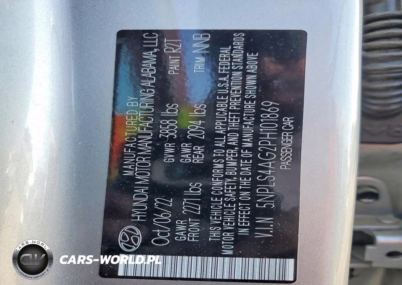 2023 Hyundai Elantra Sel VIN:5NPLS4AG2PH101869 - 12