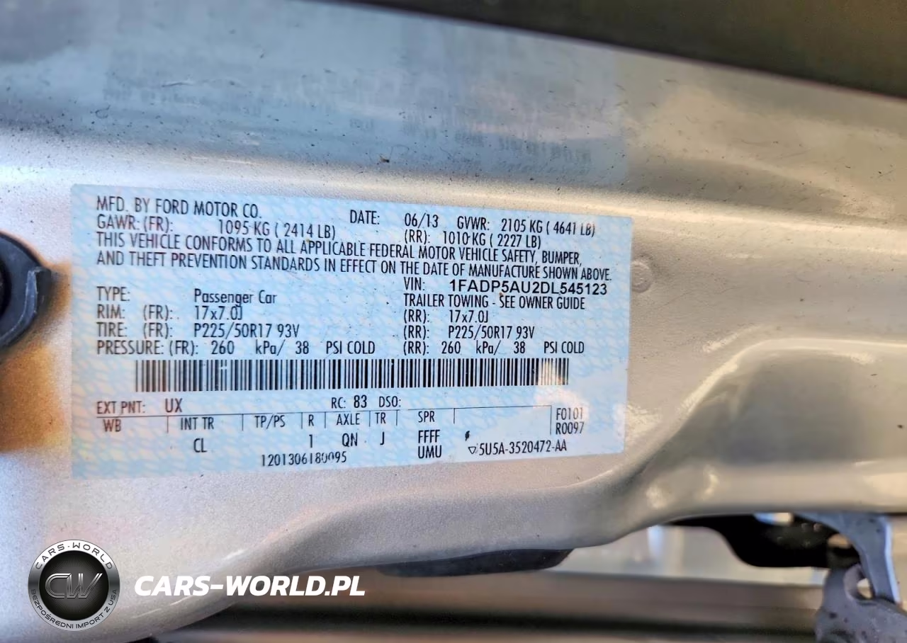 2013 Ford C-Max Se VIN:1FADP5AU2DL545123 - 13