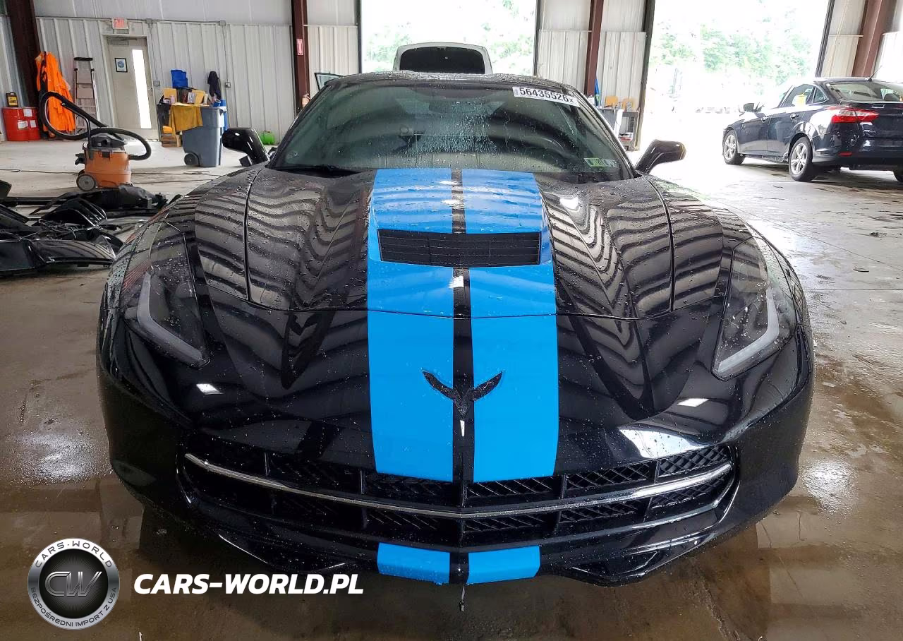 2015 Chevrolet Corvette Stingray 3Lt VIN:1G1YF2D70F5102374 - 5