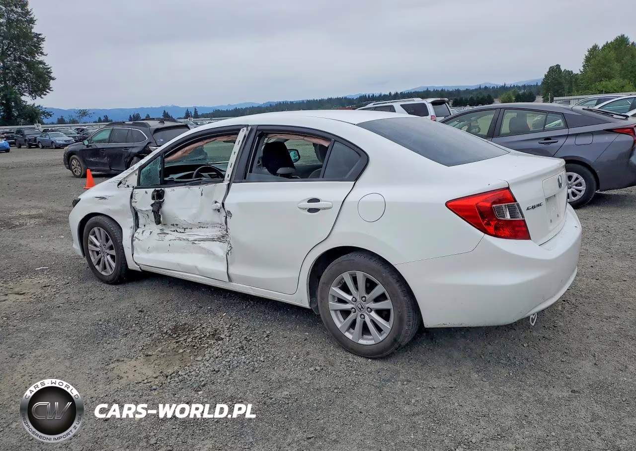 2012 Honda Civic Ex VIN:2HGFB2F80CH310910 - 2