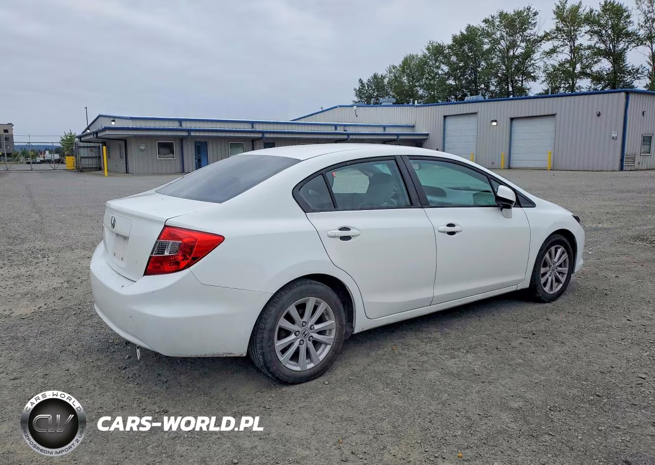2012 Honda Civic Ex VIN:2HGFB2F80CH310910 - 3