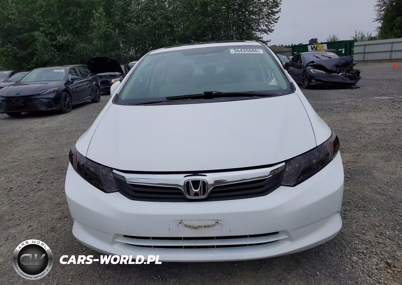 2012 Honda Civic Ex VIN:2HGFB2F80CH310910 - 5