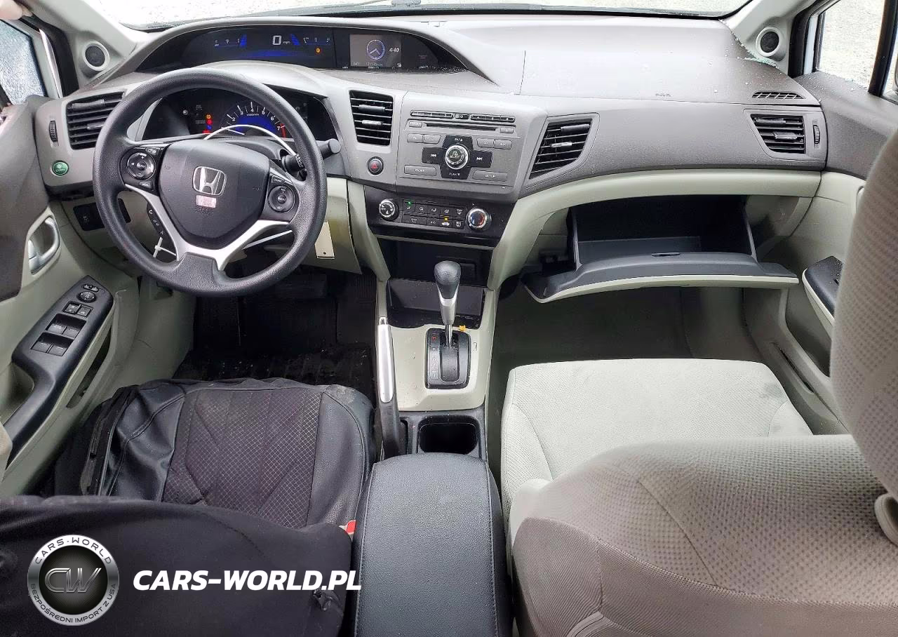 2012 Honda Civic Ex VIN:2HGFB2F80CH310910 - 8