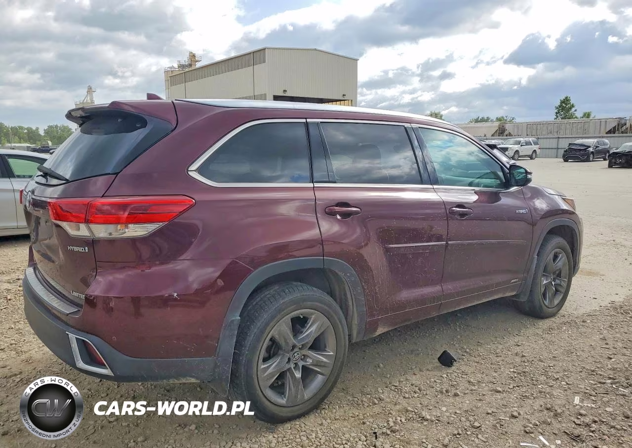 2018 Toyota Highlander Hybrid Limited Platinum VIN:5TDDGRFH4JS047447 - 3