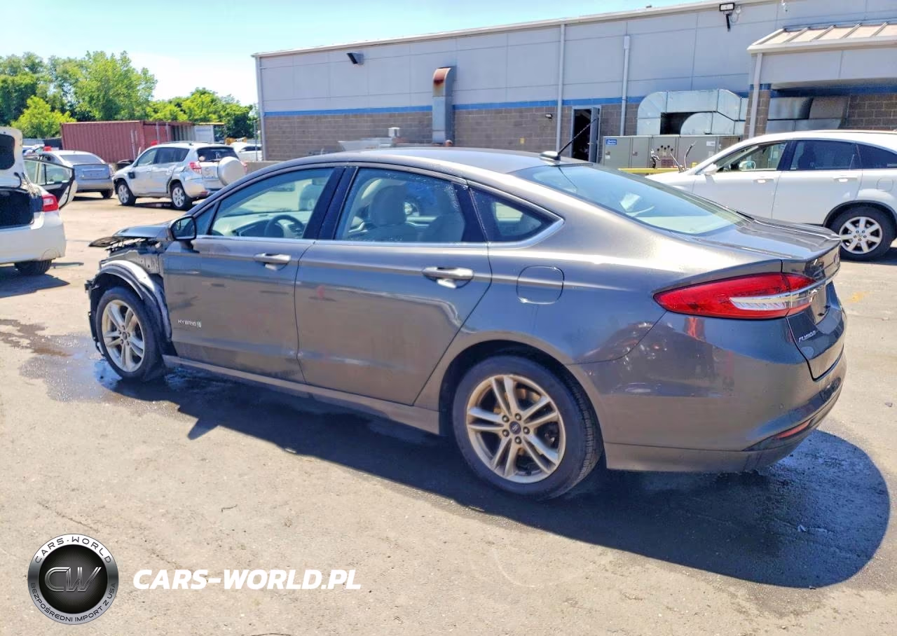 2018 Ford Fusion Se Hybrid VIN:3FA6P0LU7JR235393 - 2