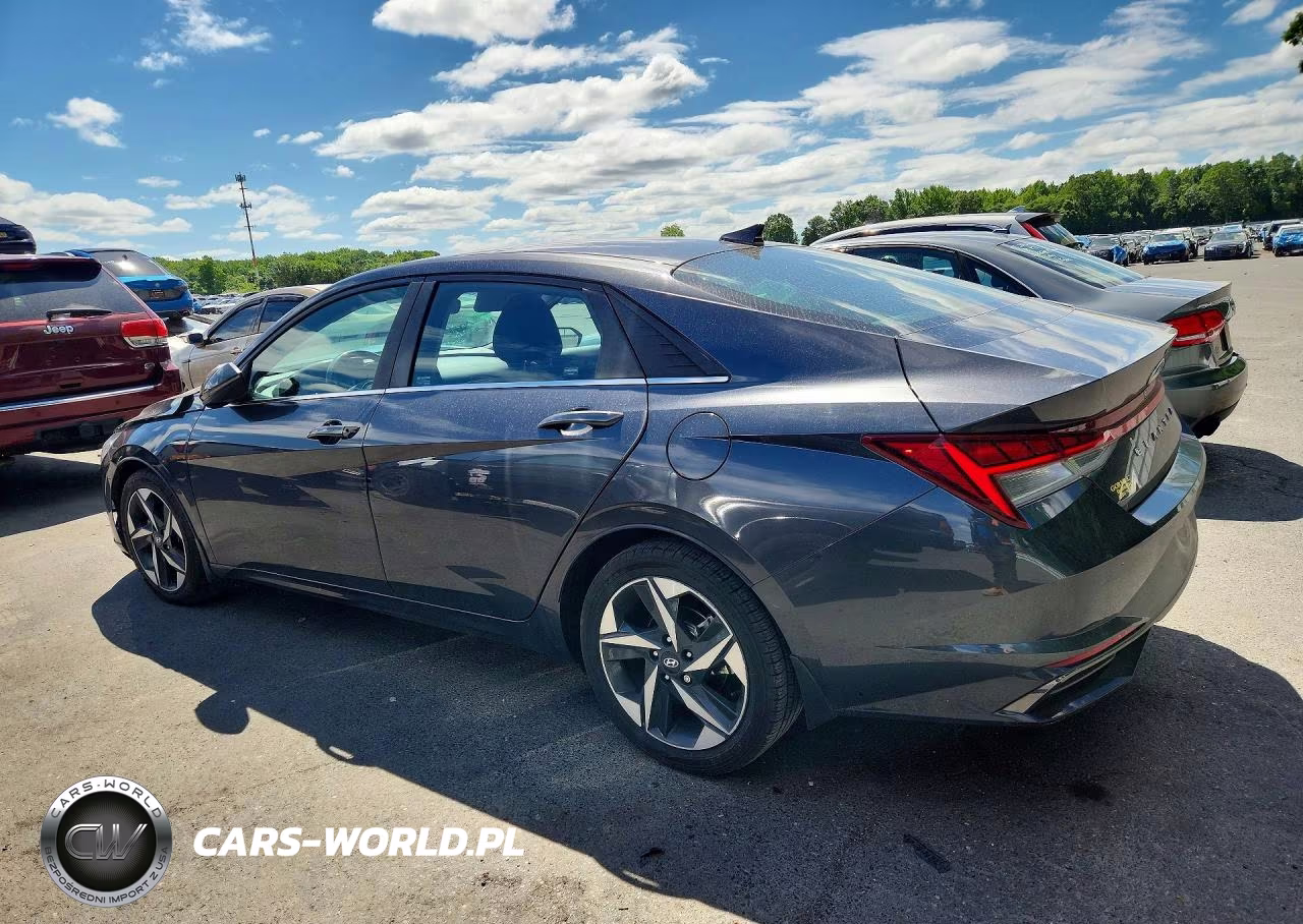 2022 Hyundai Elantra Sel VIN:5NPLN4AG1NH074443 - 2