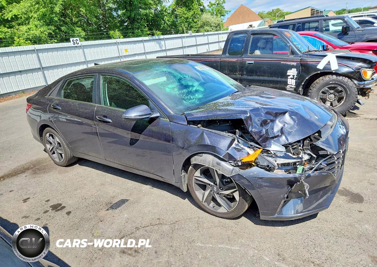 2022 Hyundai Elantra Sel VIN:5NPLN4AG1NH074443 - 4