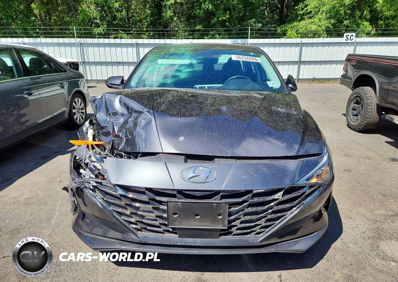2022 Hyundai Elantra Sel VIN:5NPLN4AG1NH074443 - 5