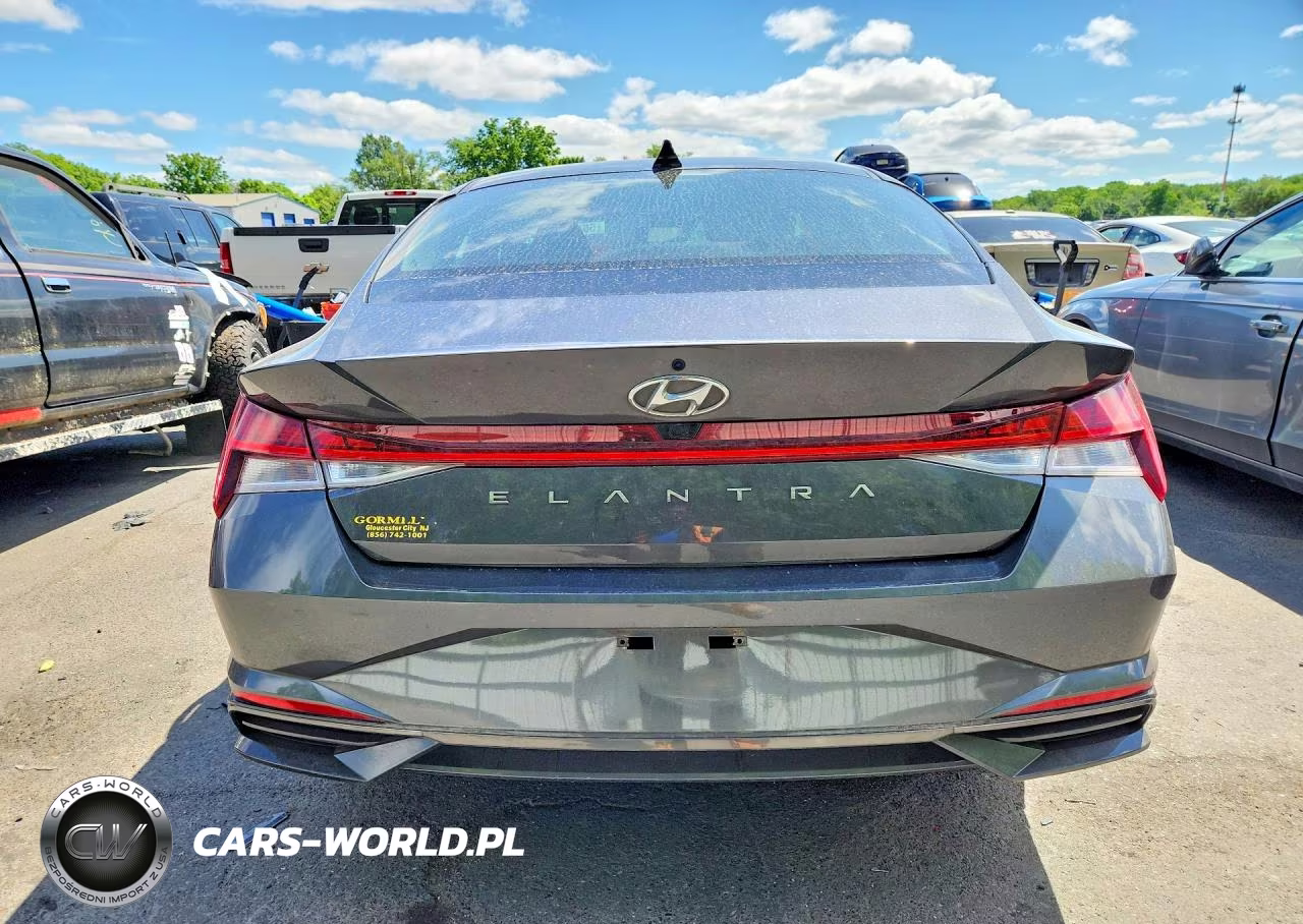 2022 Hyundai Elantra Sel VIN:5NPLN4AG1NH074443 - 6