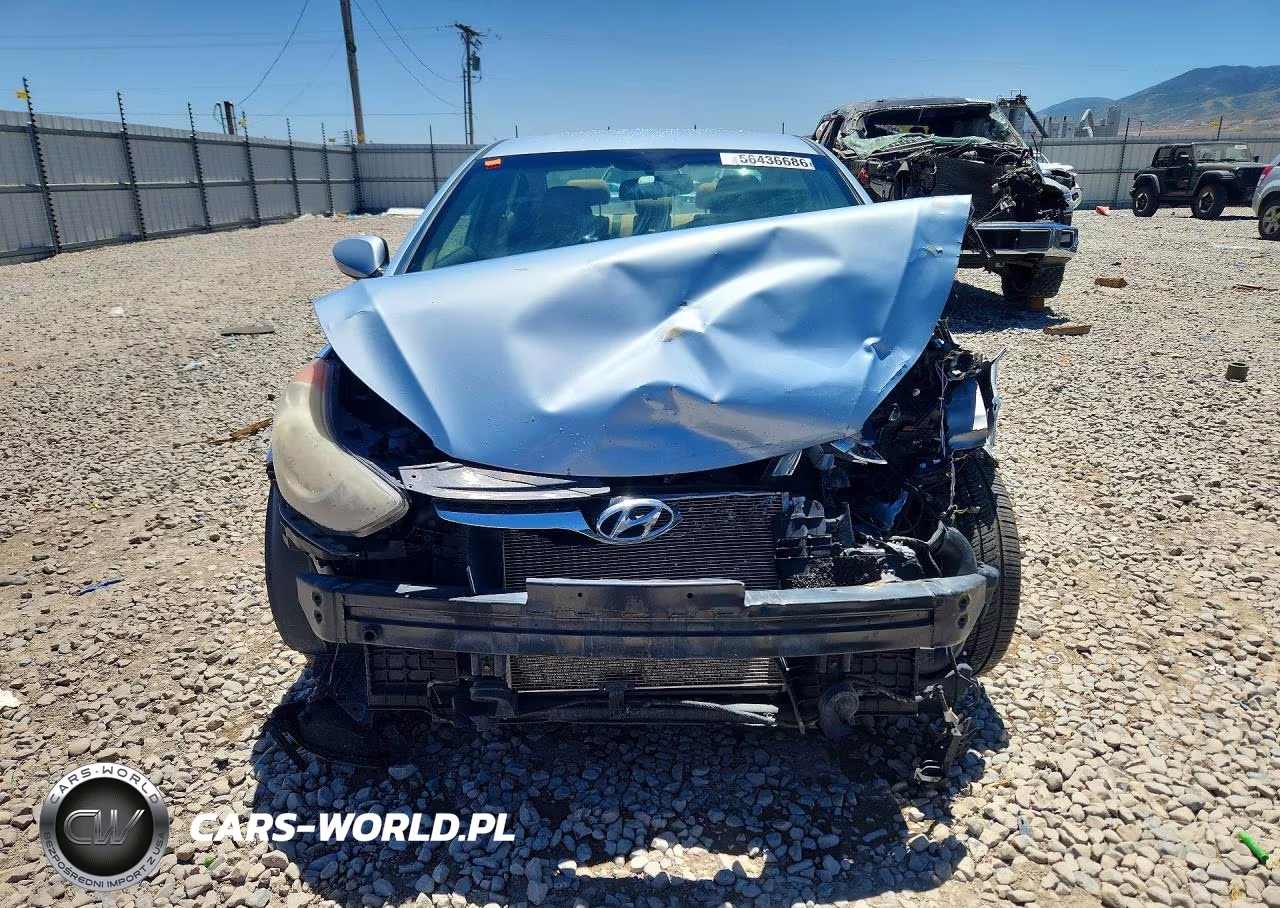 2013 Hyundai Elantra Gls VIN:KMHDH4AE9DU848092 - 5