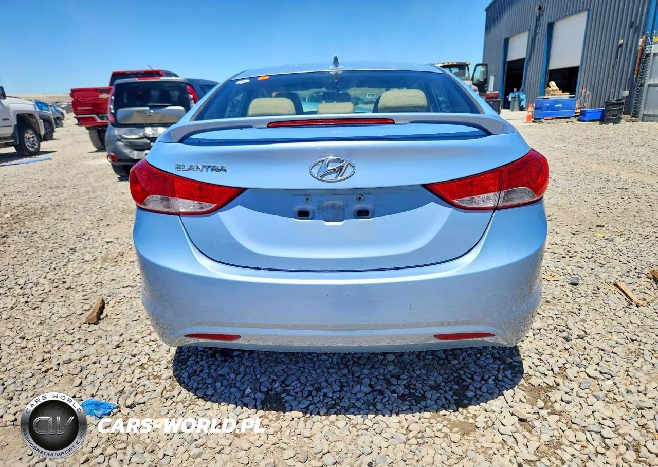 2013 Hyundai Elantra Gls VIN:KMHDH4AE9DU848092 - 6