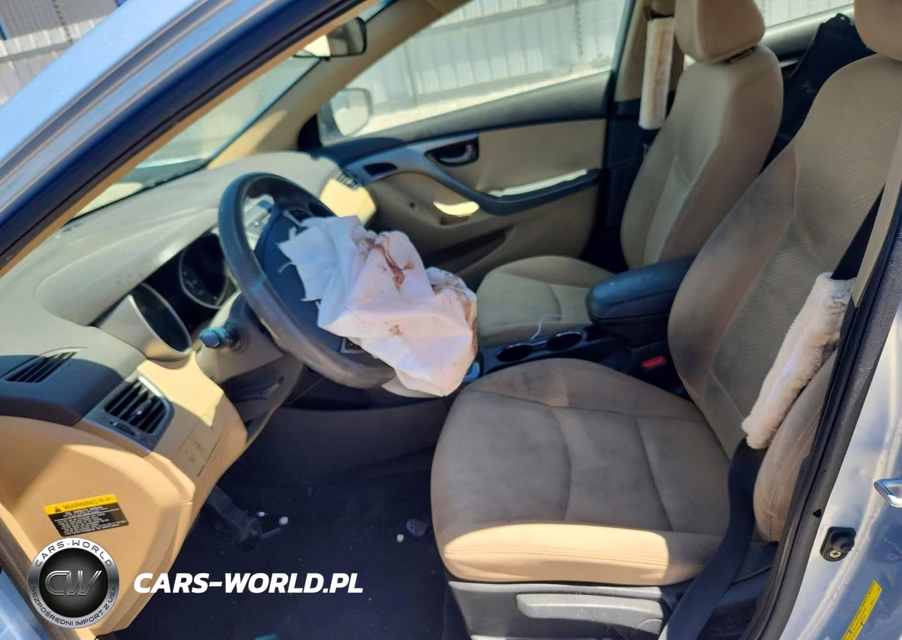 2013 Hyundai Elantra Gls VIN:KMHDH4AE9DU848092 - 7
