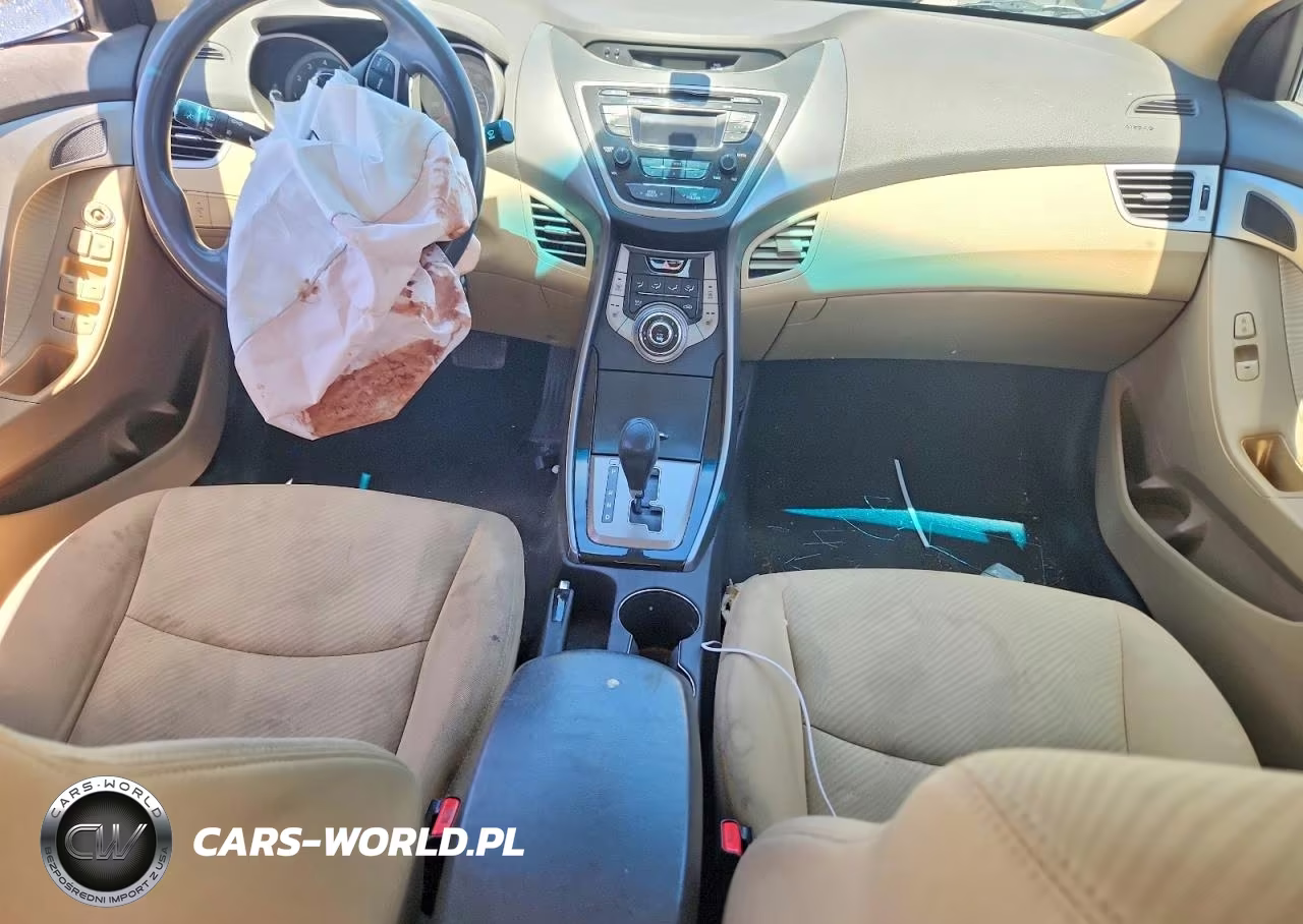 2013 Hyundai Elantra Gls VIN:KMHDH4AE9DU848092 - 8