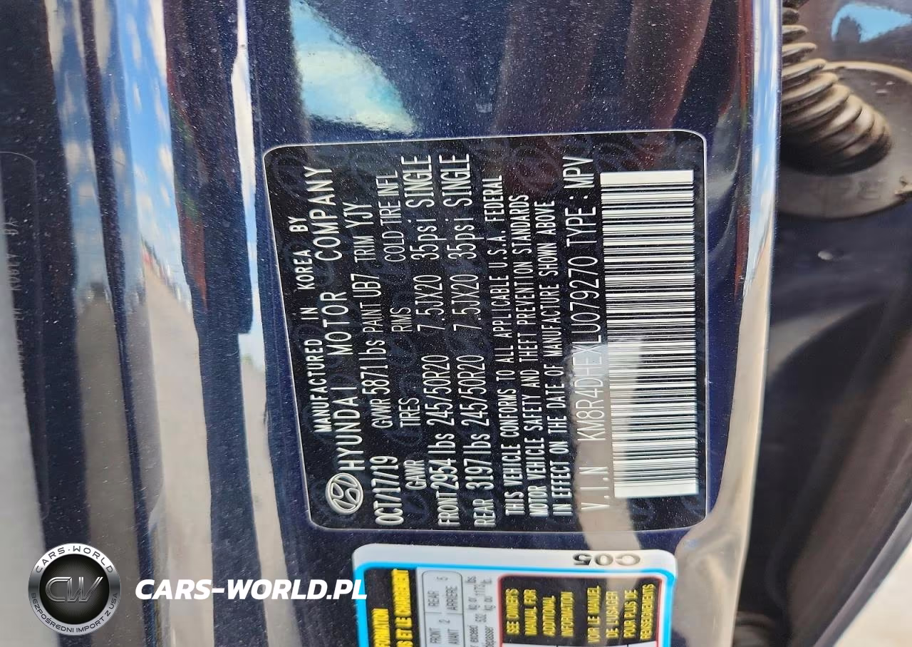 2020 Hyundai Palisade Sel VIN:KM8R4DHEXLU079270 - 13