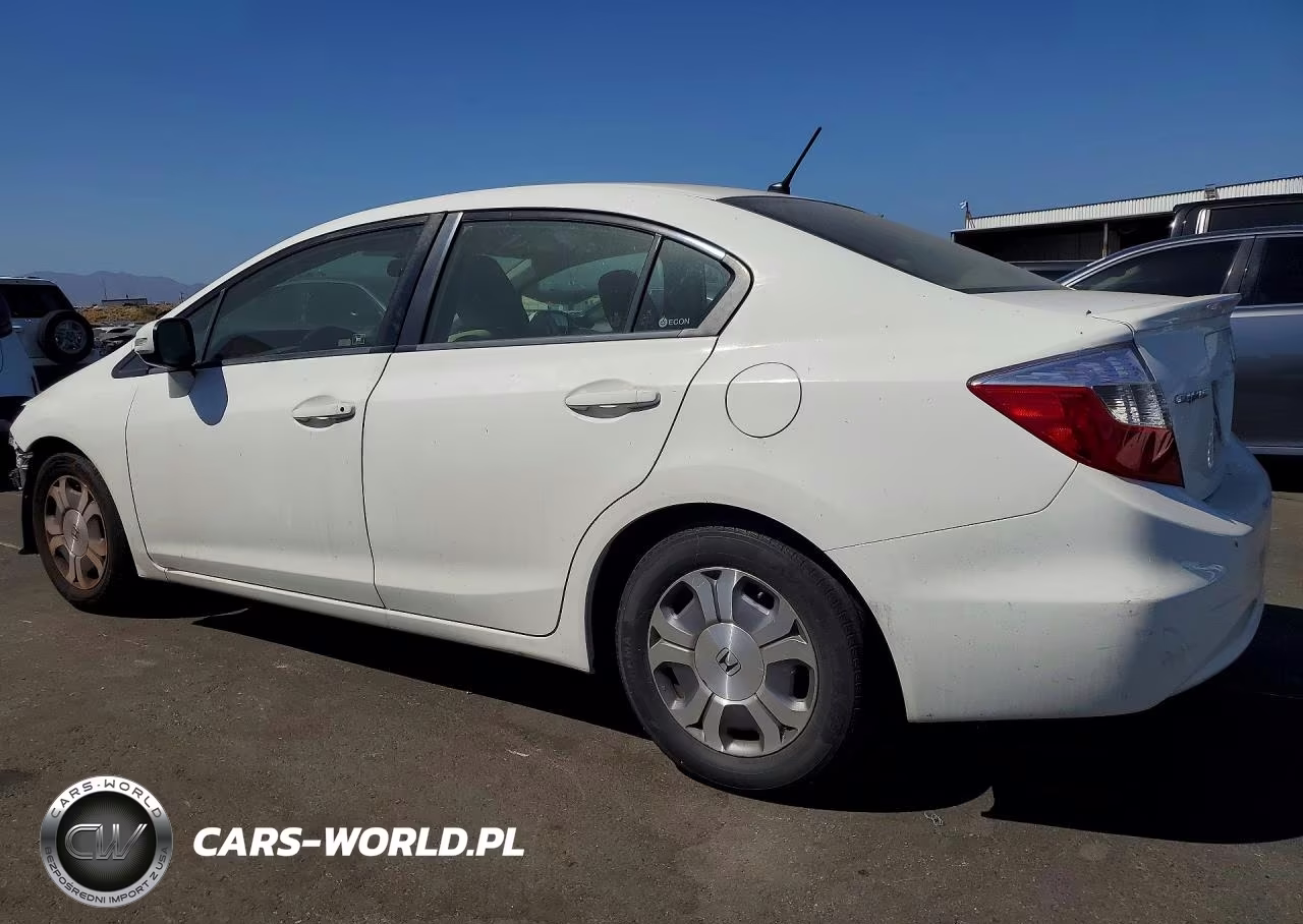 2012 Honda Civic Hybrid VIN:JHMFB4F27CS007748 - 2