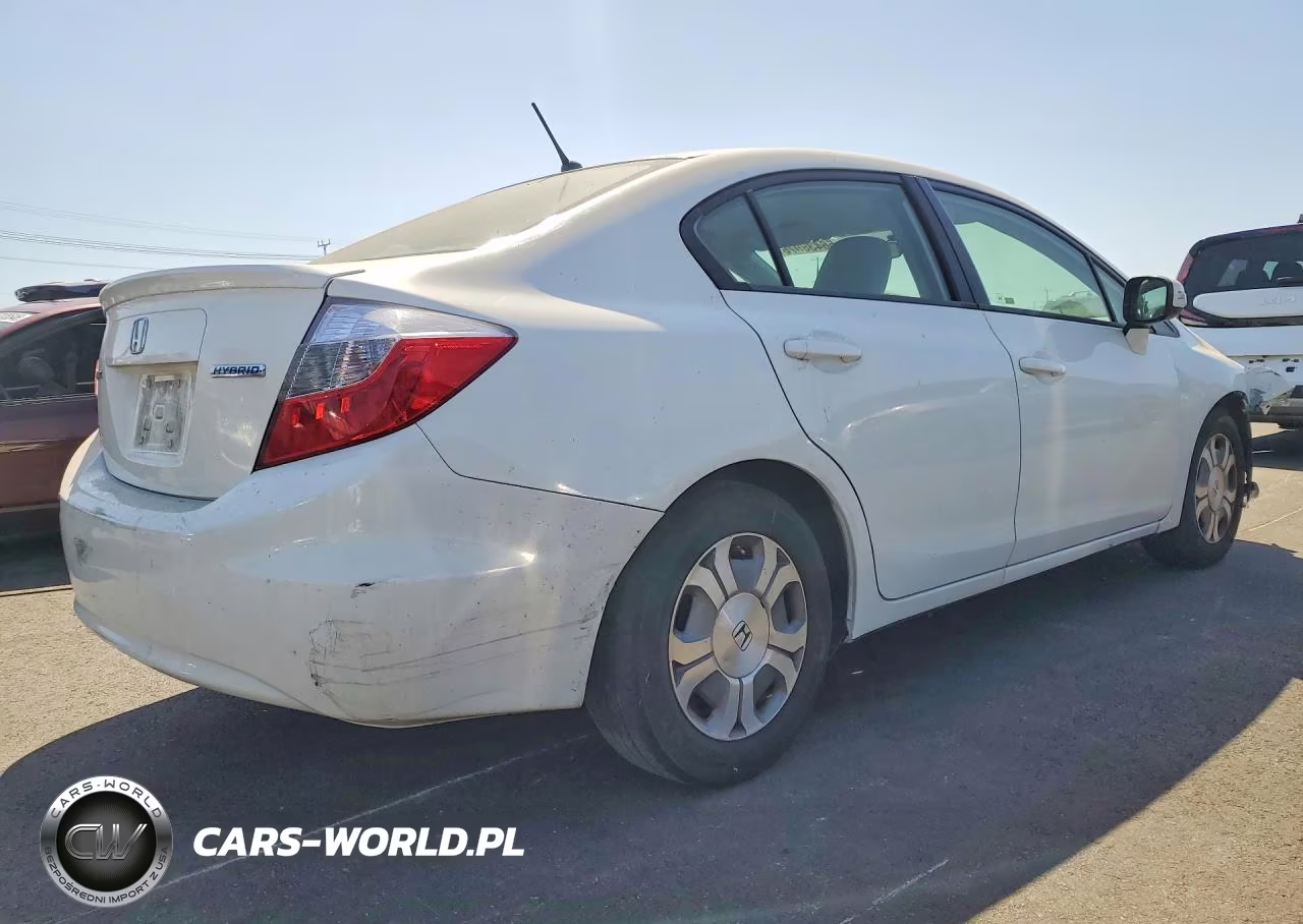 2012 Honda Civic Hybrid VIN:JHMFB4F27CS007748 - 3