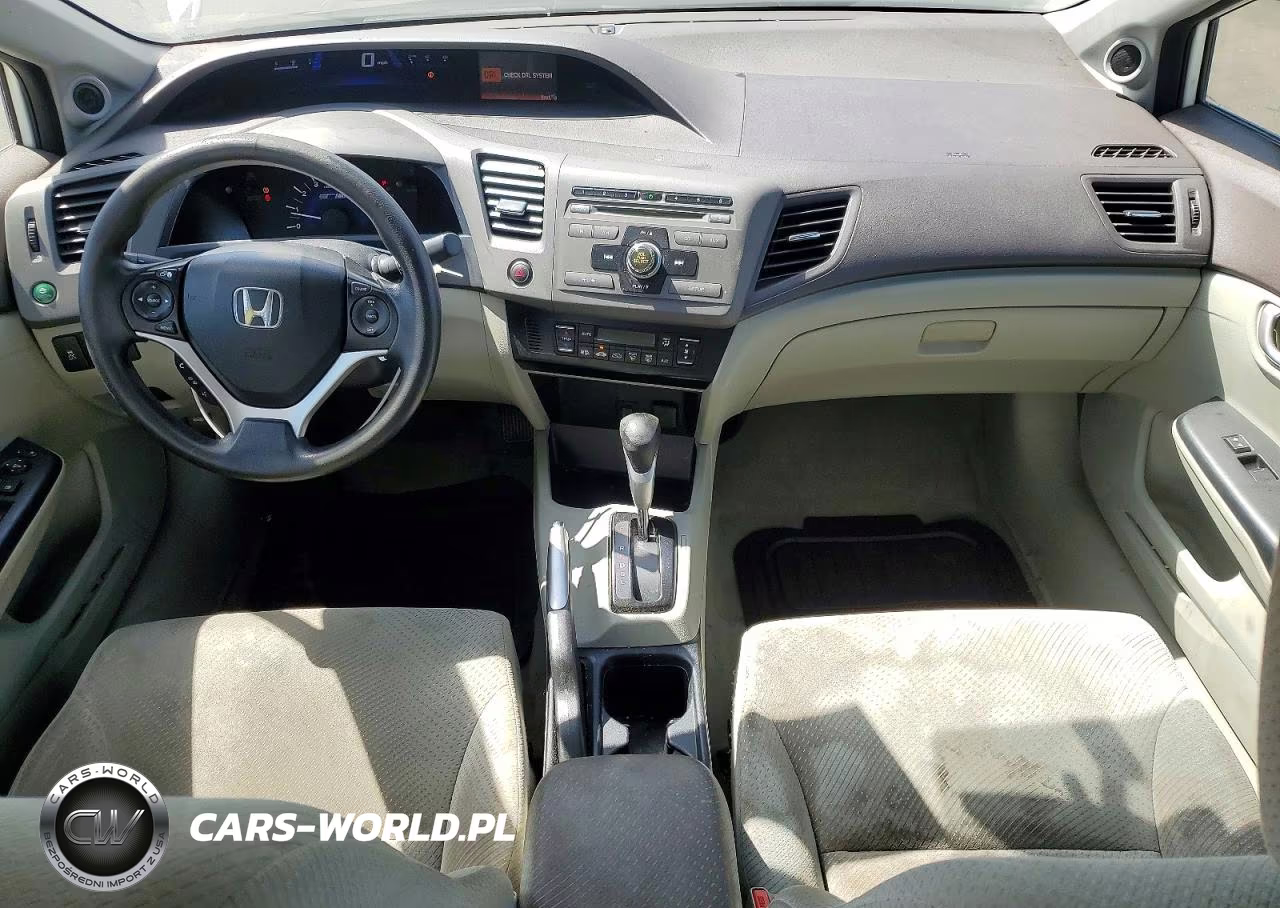 2012 Honda Civic Hybrid VIN:JHMFB4F27CS007748 - 8