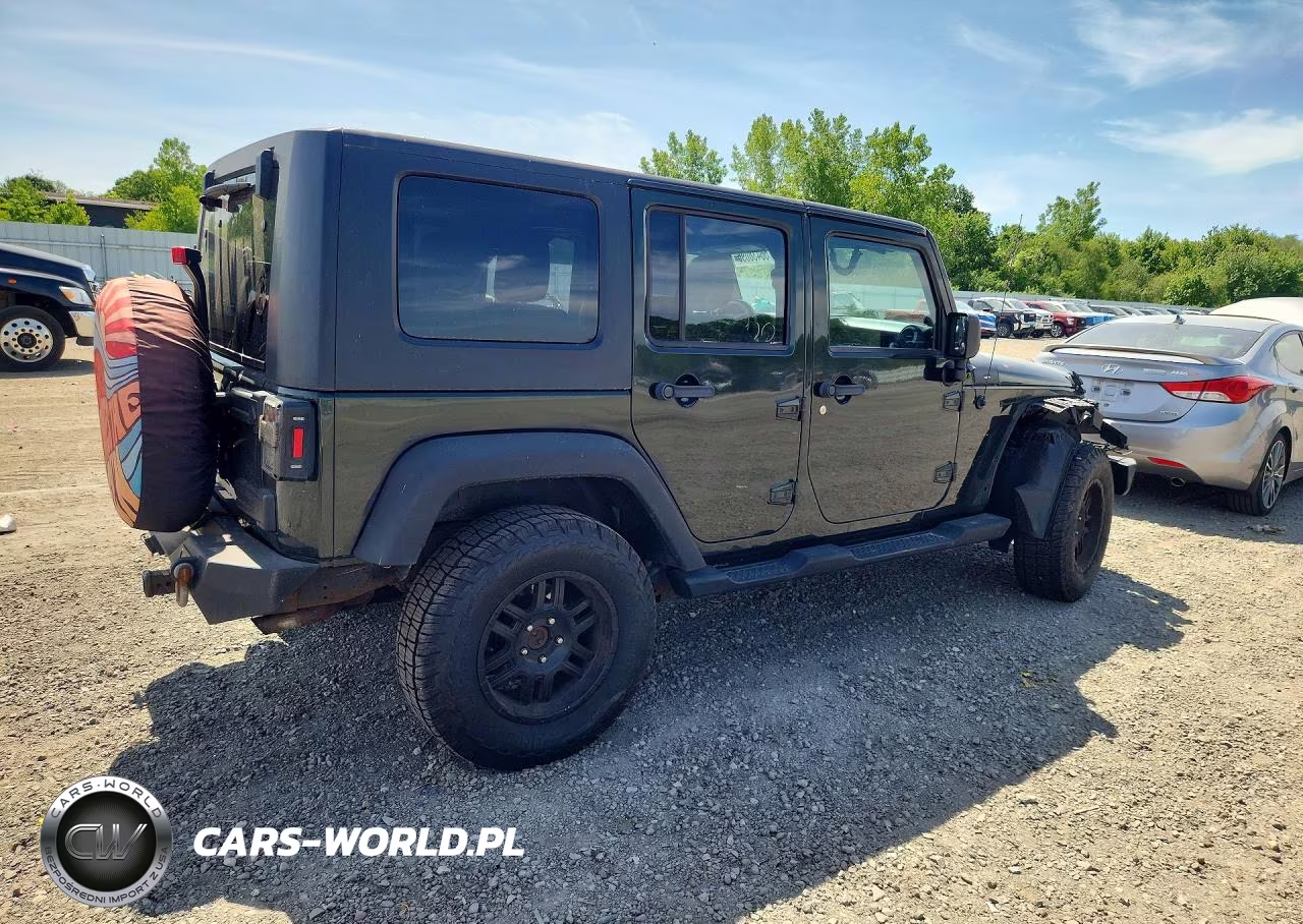 2011 Jeep Wrangler Unlimited Sport VIN:1J4BA3H17BL551297 - 3