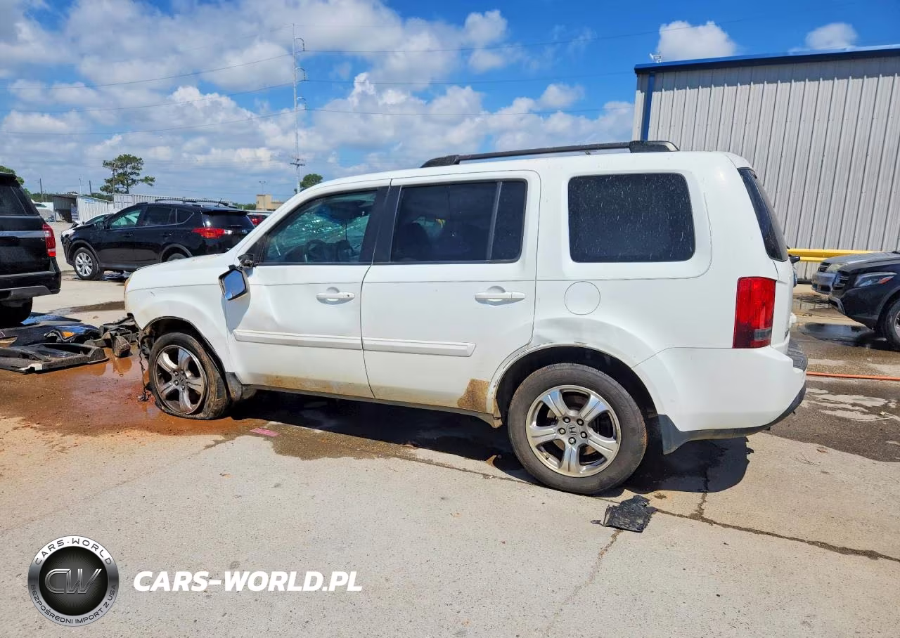 2013 Honda Pilot Exl VIN:5FNYF3H59DB029703 - 2