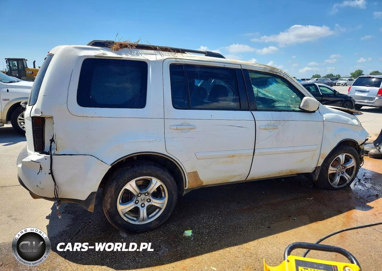 2013 Honda Pilot Exl VIN:5FNYF3H59DB029703 - 3