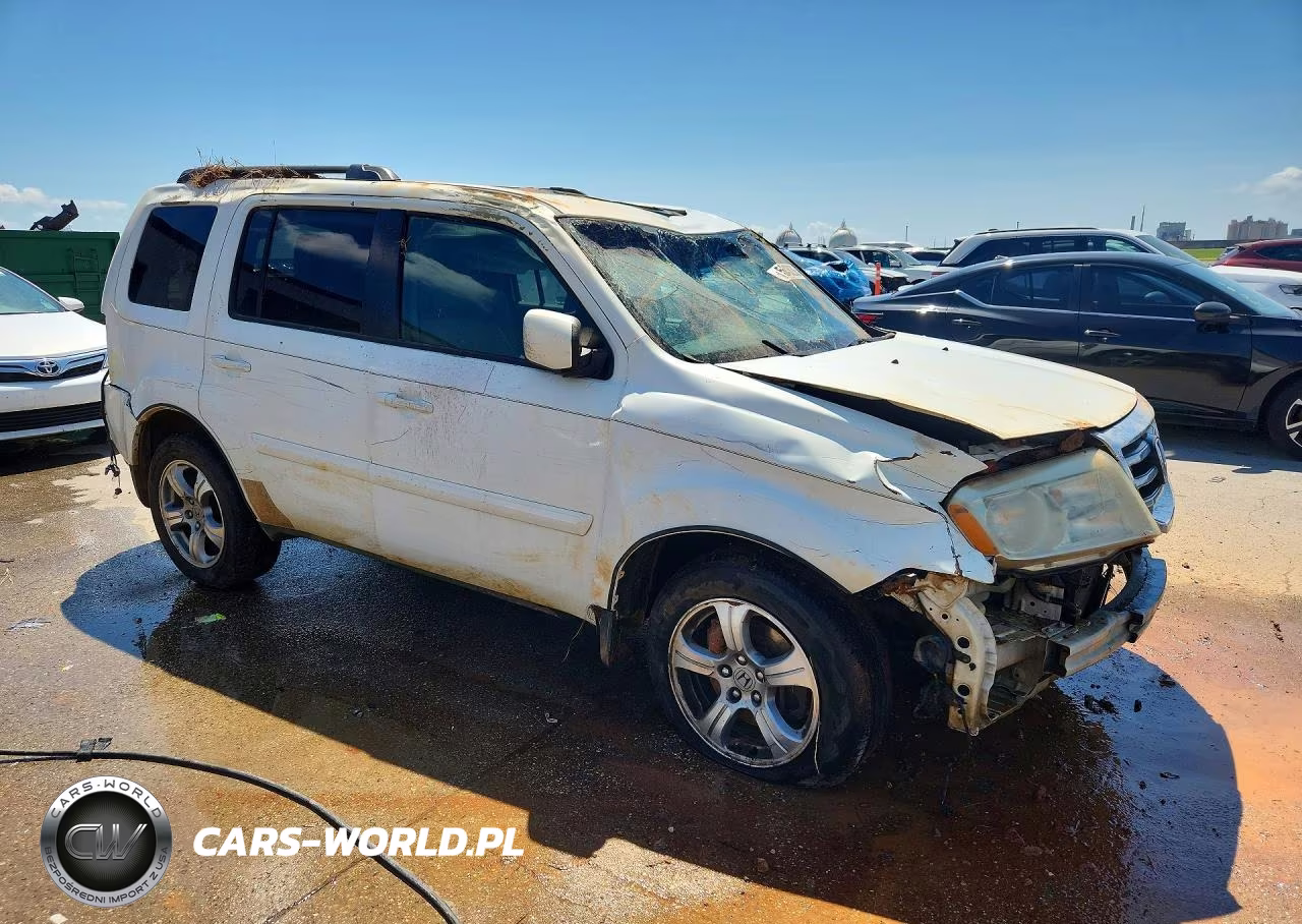 2013 Honda Pilot Exl VIN:5FNYF3H59DB029703 - 4