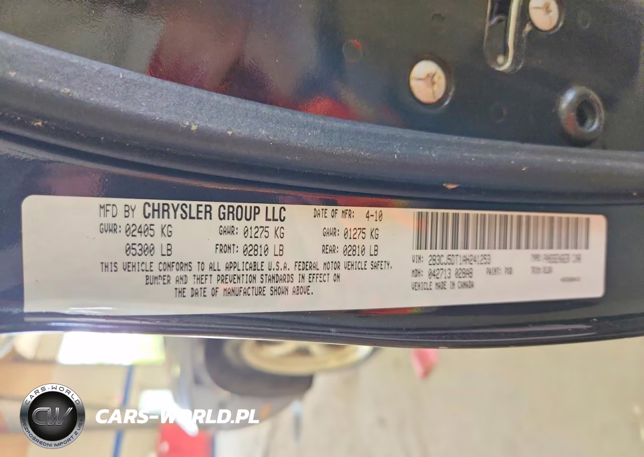 2010 Dodge Challenger VIN:2B3CJ5DT1AH241253 - 12