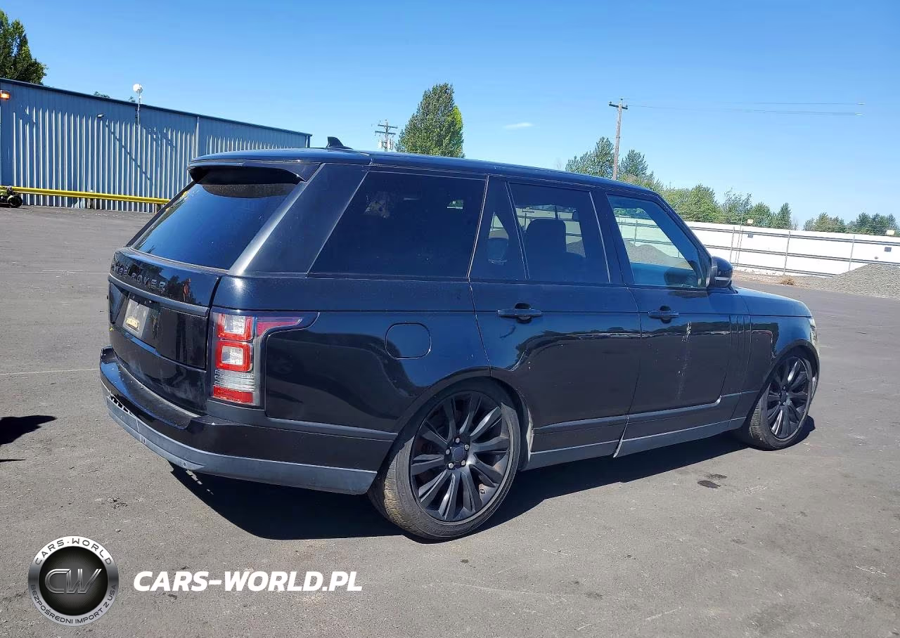 2016 Land Rover Range Rover Supercharged VIN:SALGS2EF0GA307098 - 3