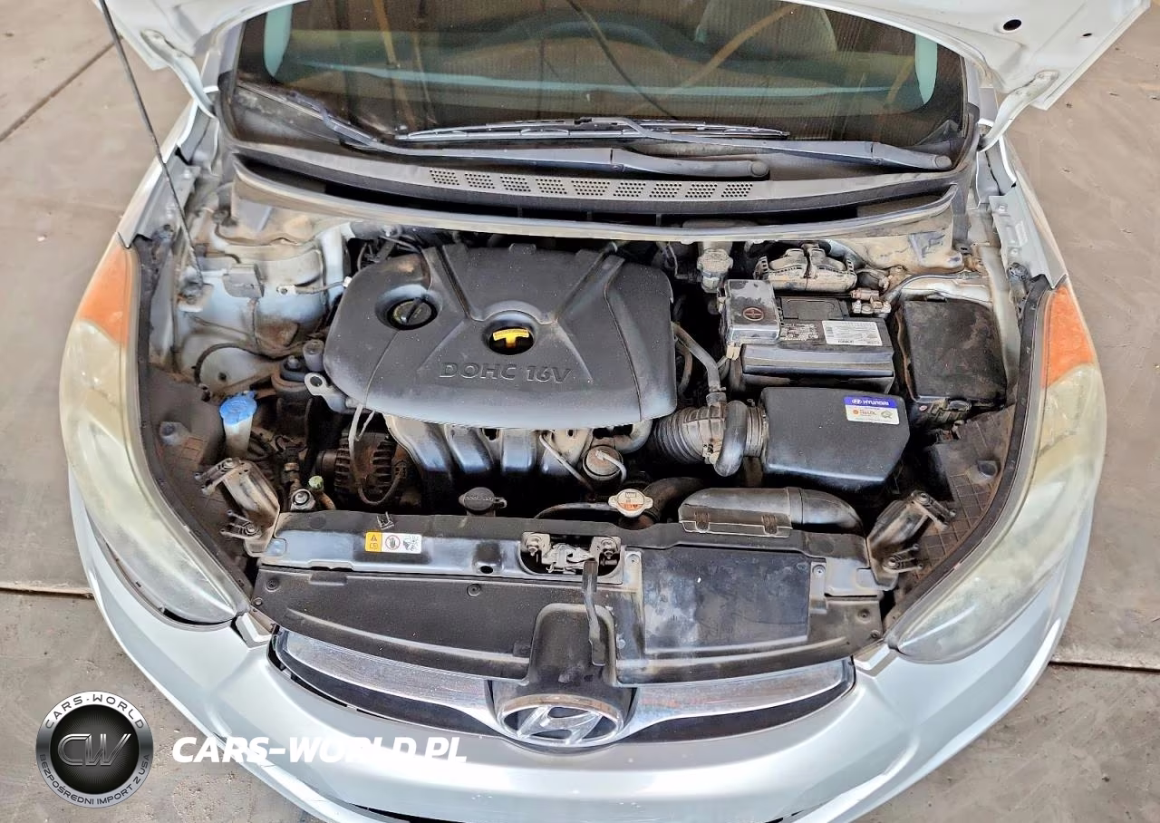 2013 Hyundai Elantra Gls VIN:KMHDH4AE0DU606596 - 11