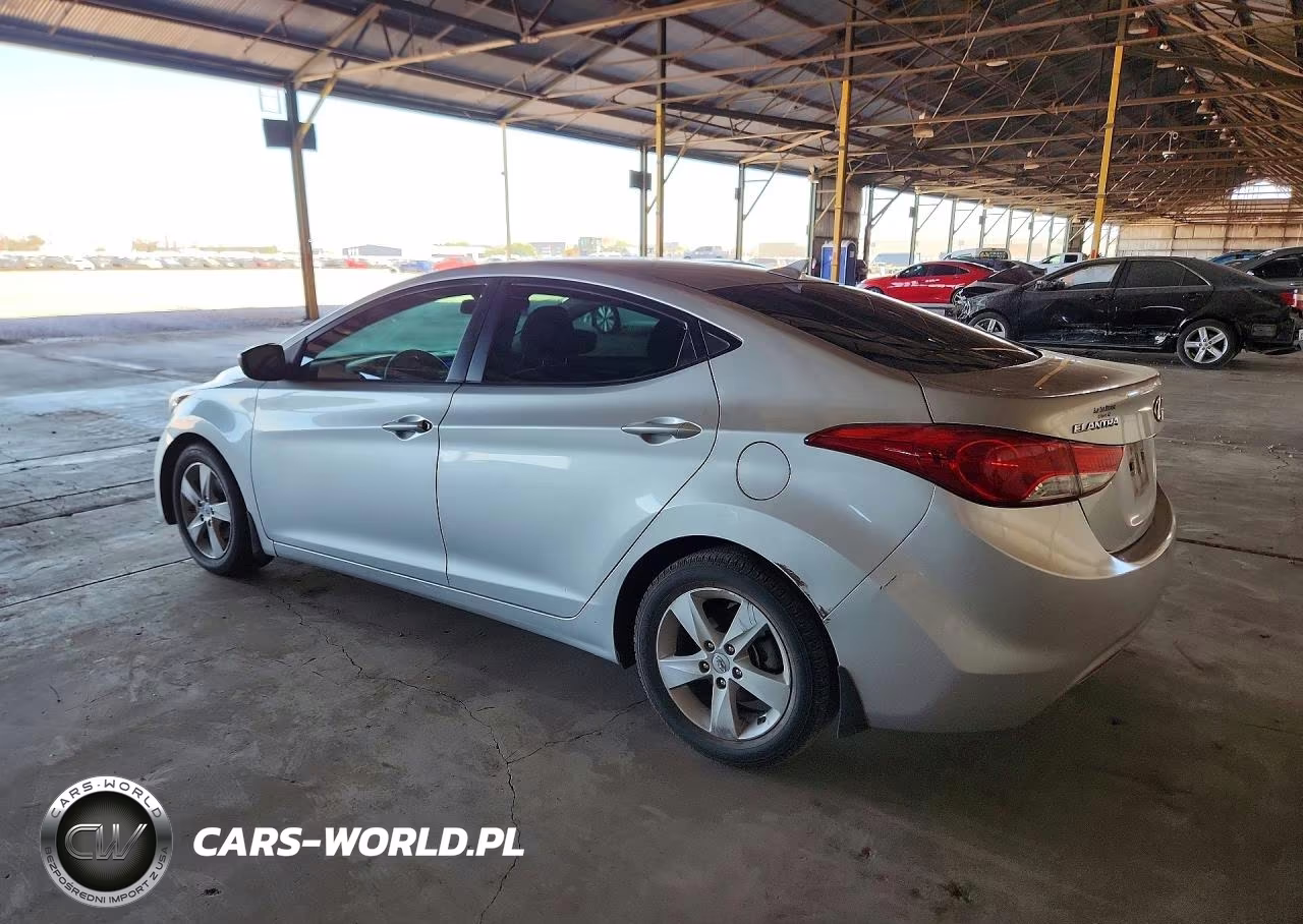 2013 Hyundai Elantra Gls VIN:KMHDH4AE0DU606596 - 2