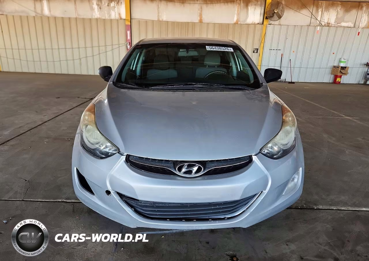 2013 Hyundai Elantra Gls VIN:KMHDH4AE0DU606596 - 5