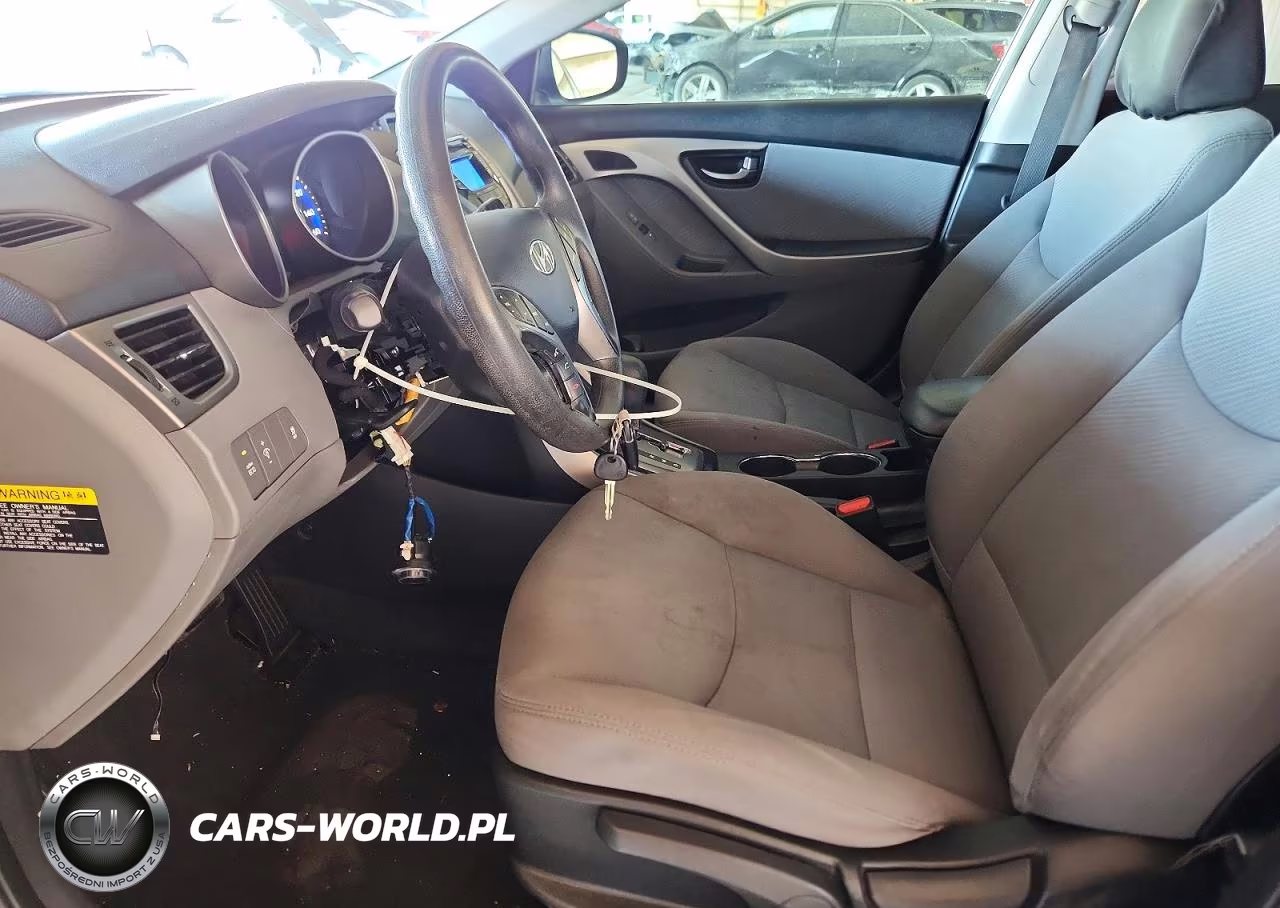 2013 Hyundai Elantra Gls VIN:KMHDH4AE0DU606596 - 7
