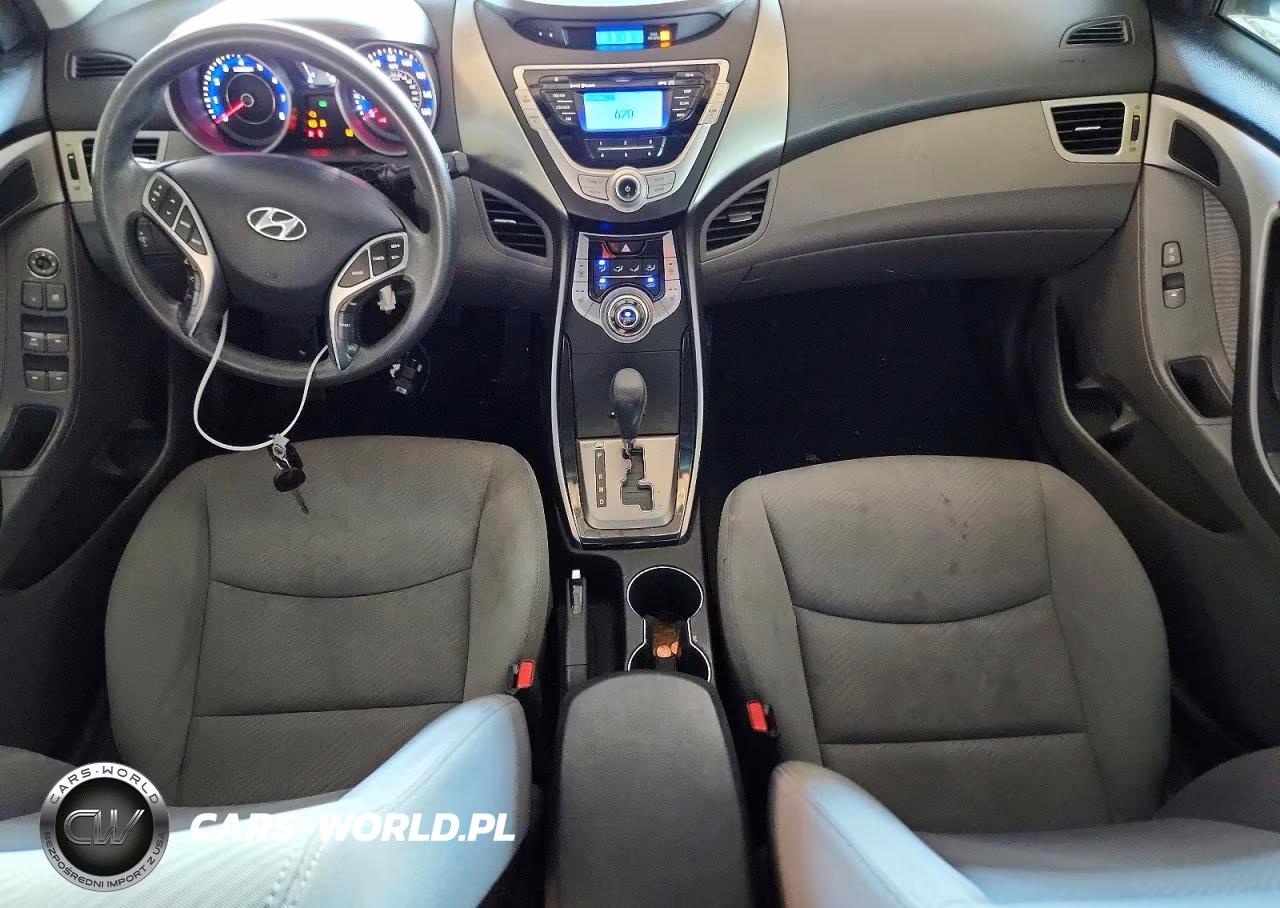 2013 Hyundai Elantra Gls VIN:KMHDH4AE0DU606596 - 8
