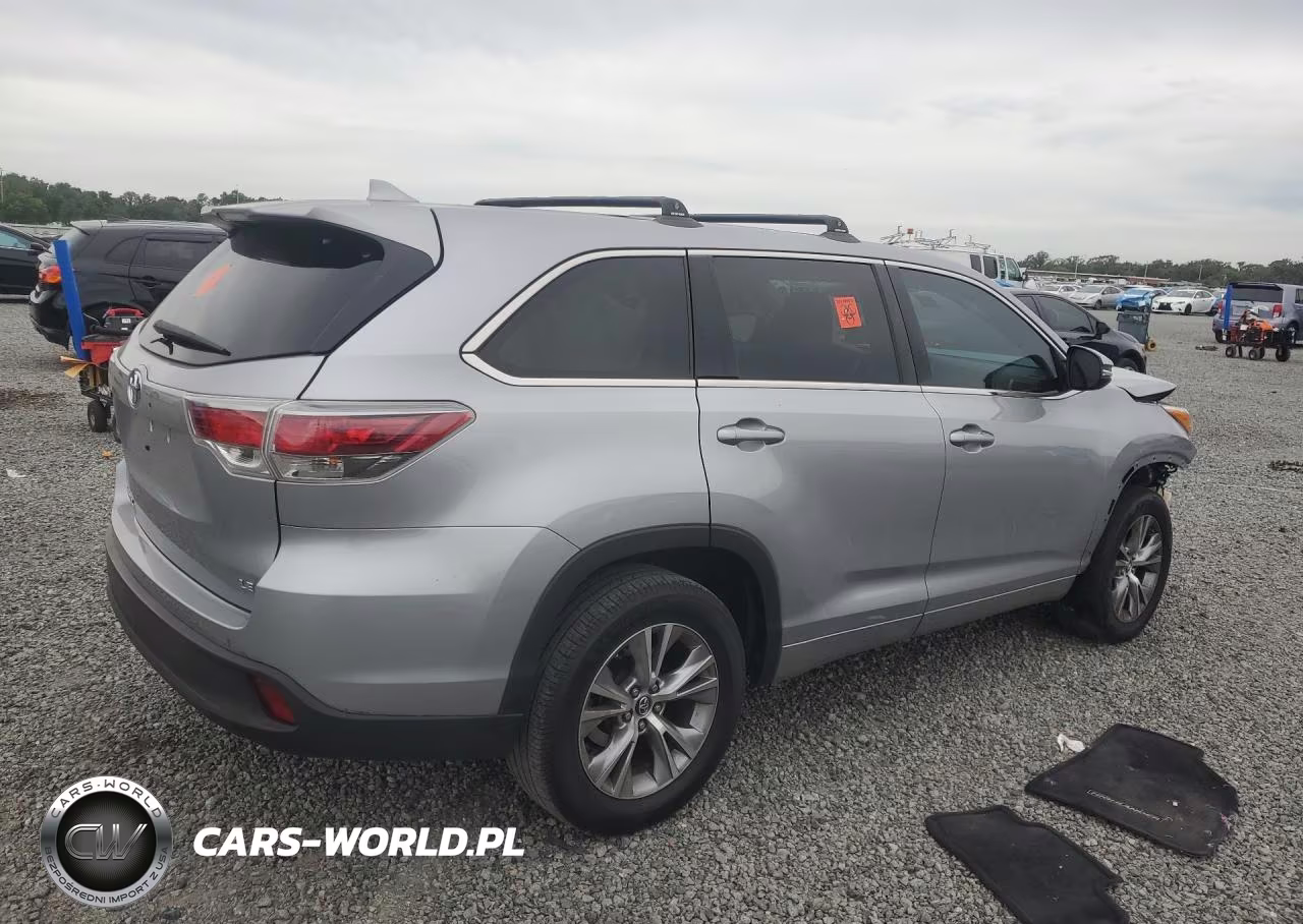 2016 Toyota Highlander Le Plus VIN:5TDZKRFH9GS184400 - 3
