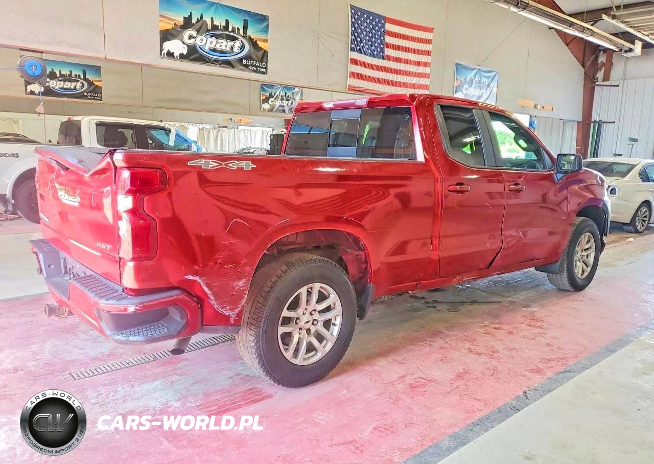 2019 Chevrolet Silverado K1500 Rst VIN:1GCRYEED9KZ255639 - 3